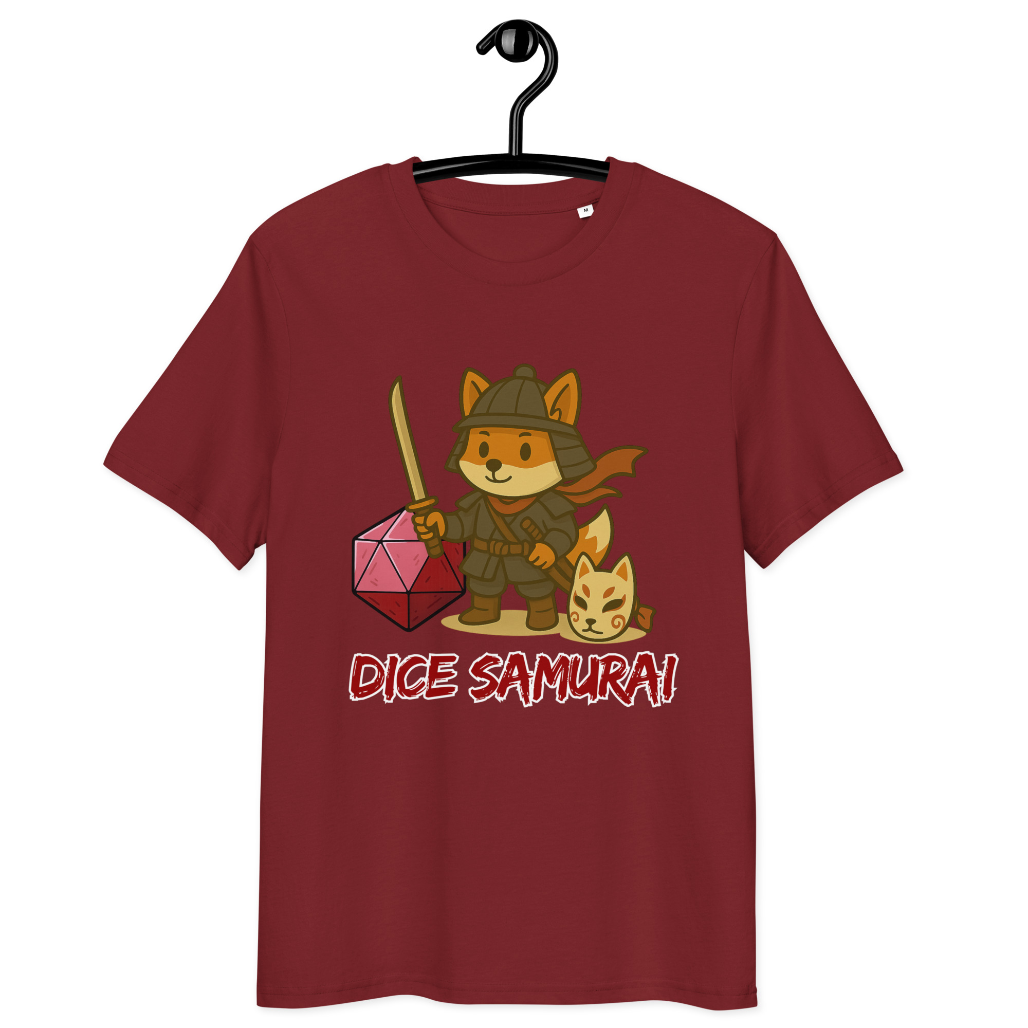 Dice Samurai - DTF-Unisex-Bio-Baumwoll-T-Shirt – Bild 7