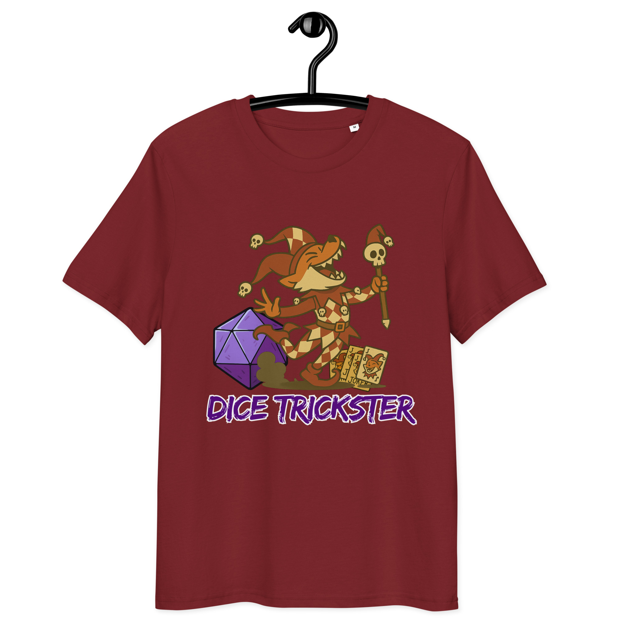 Dice Trickser - DTF-Unisex-Bio-Baumwoll-T-Shirt – Bild 8