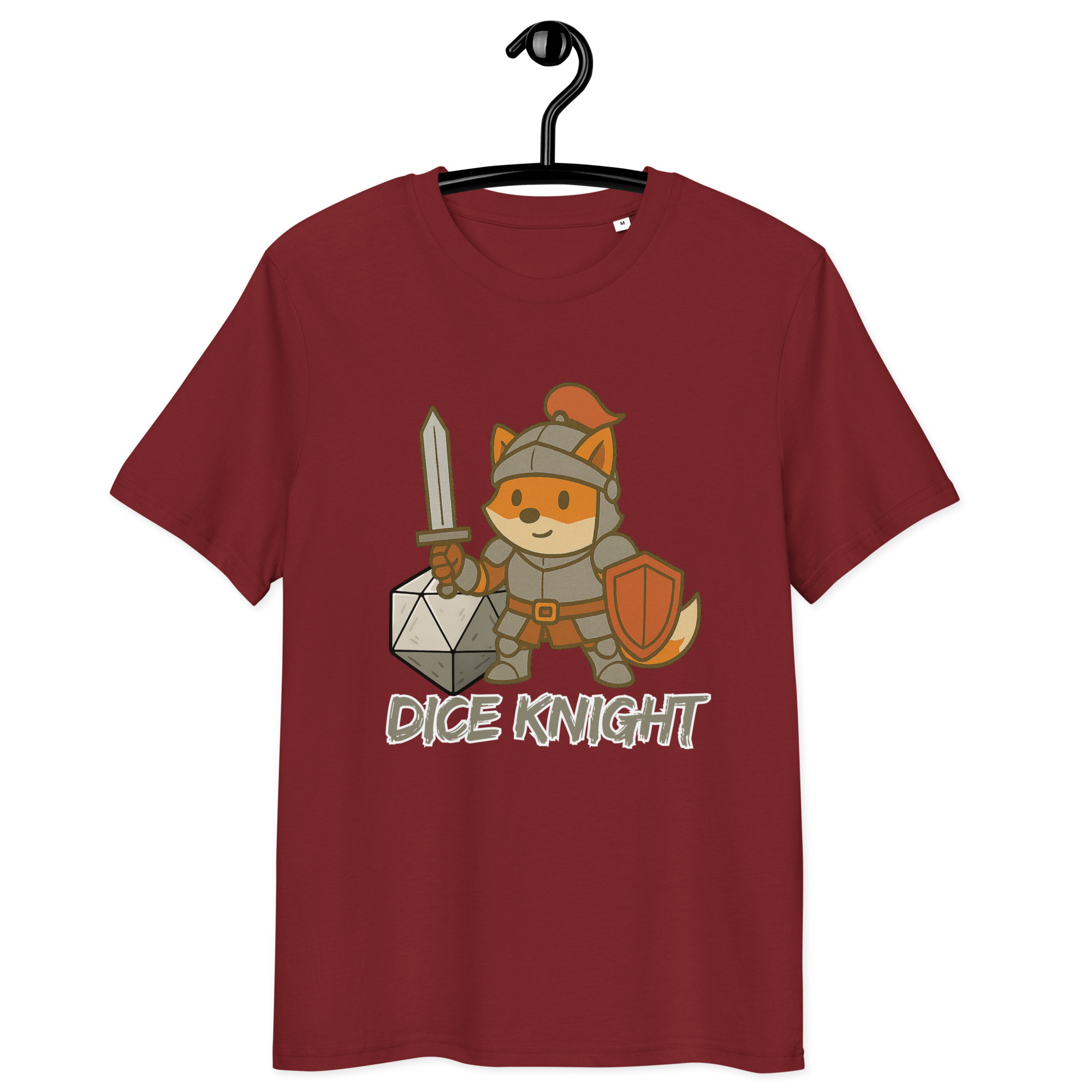 Dice Knight - DTF-Unisex-Bio-Baumwoll-T-Shirt – Bild 8