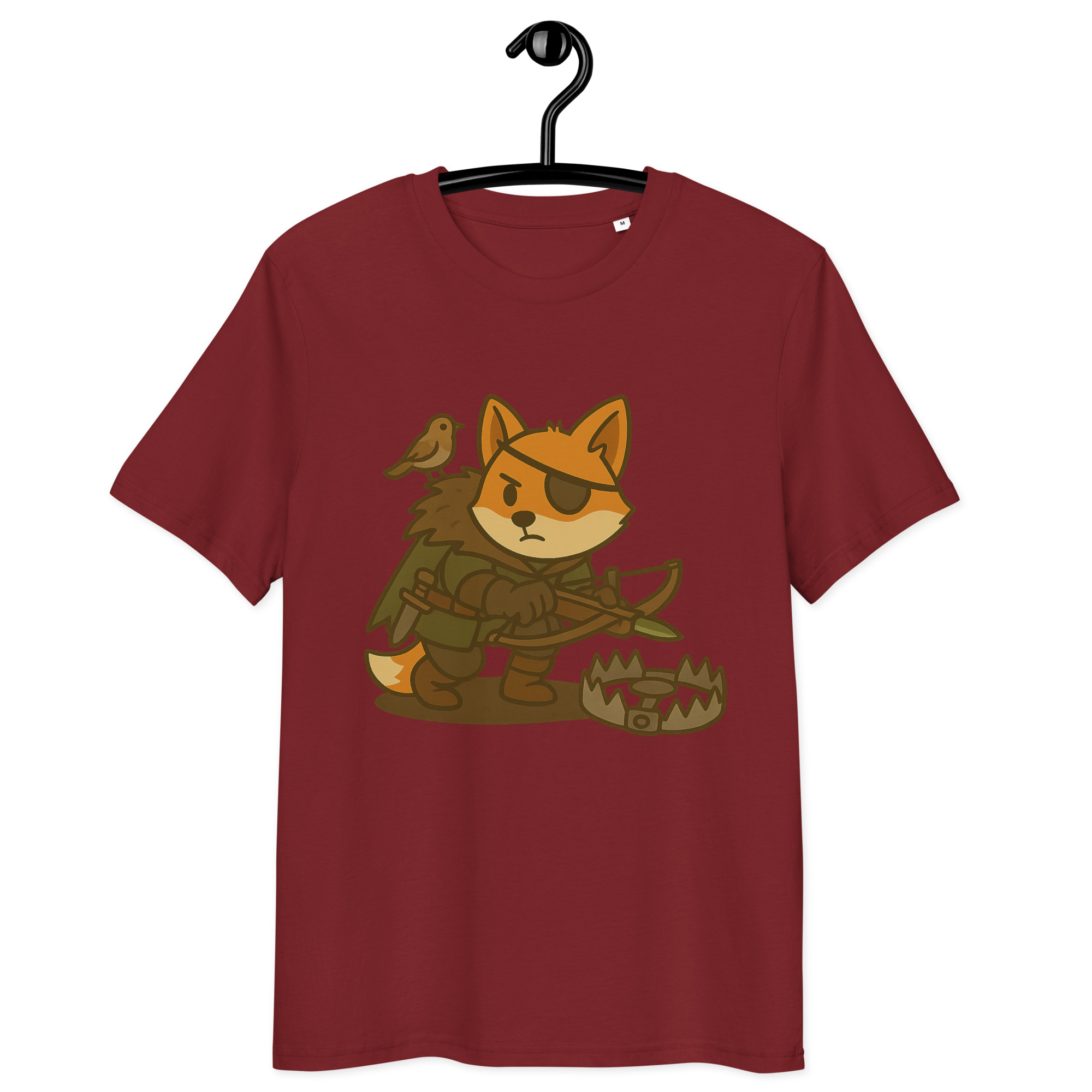 Fox Hunter - DTF-Unisex-Bio-Baumwoll-T-Shirt – Bild 8