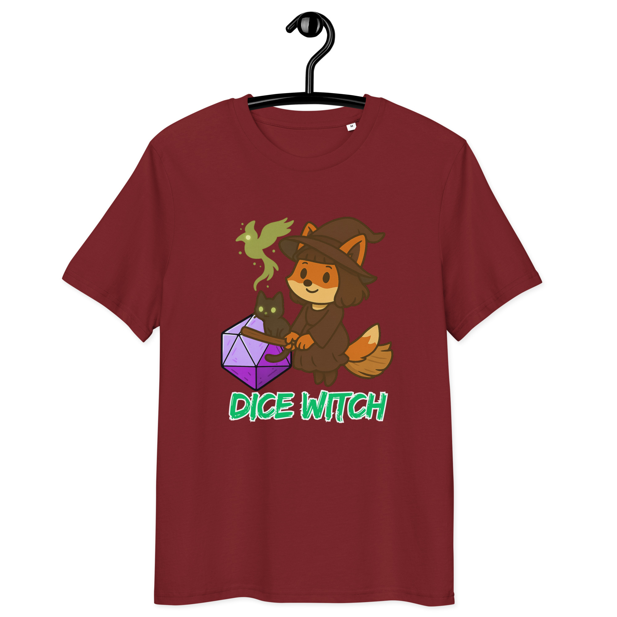 Dice Witch - DTF-Unisex-Bio-Baumwoll-T-Shirt – Bild 8