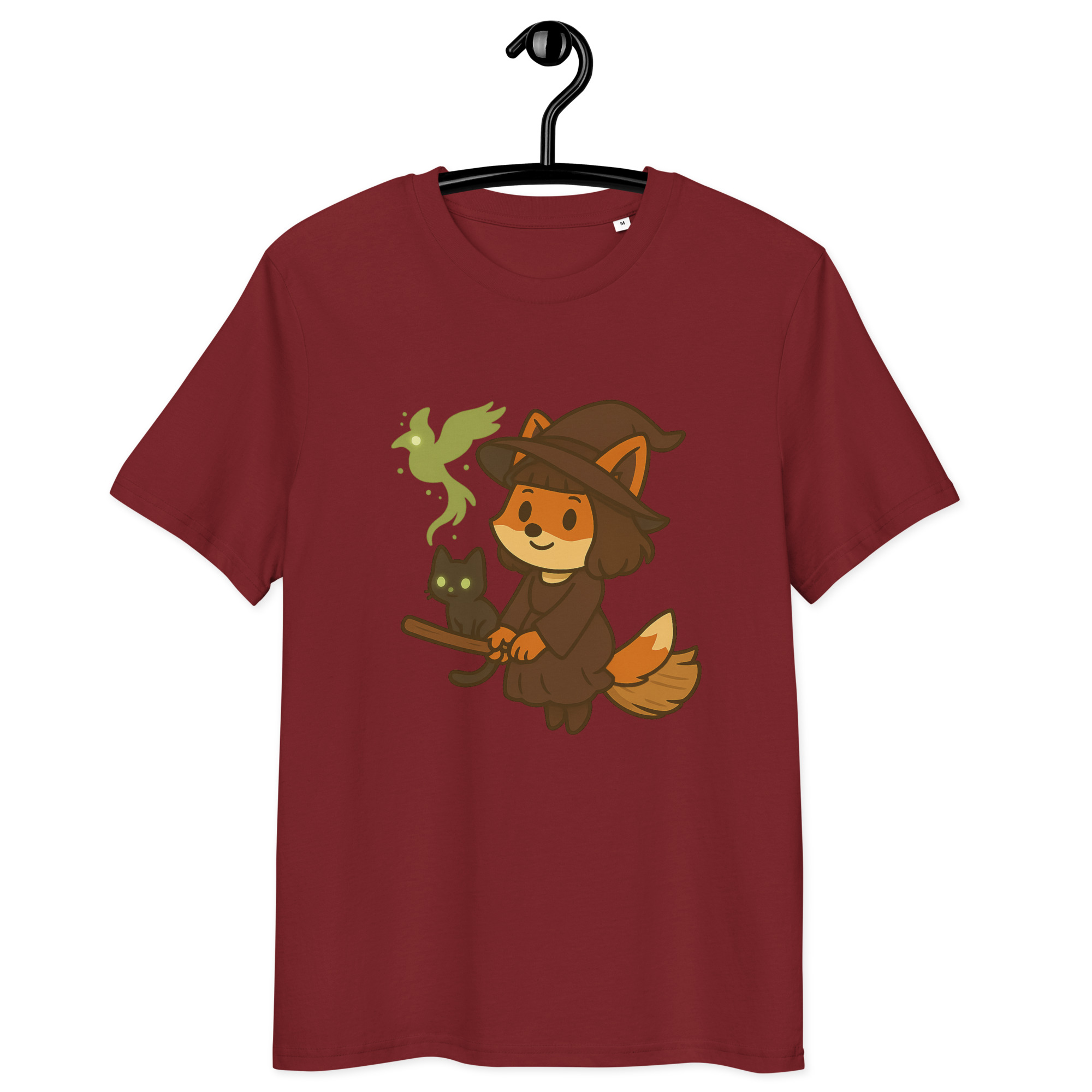 Fox Witch - DTF-Unisex-Bio-Baumwoll-T-Shirt – Bild 8