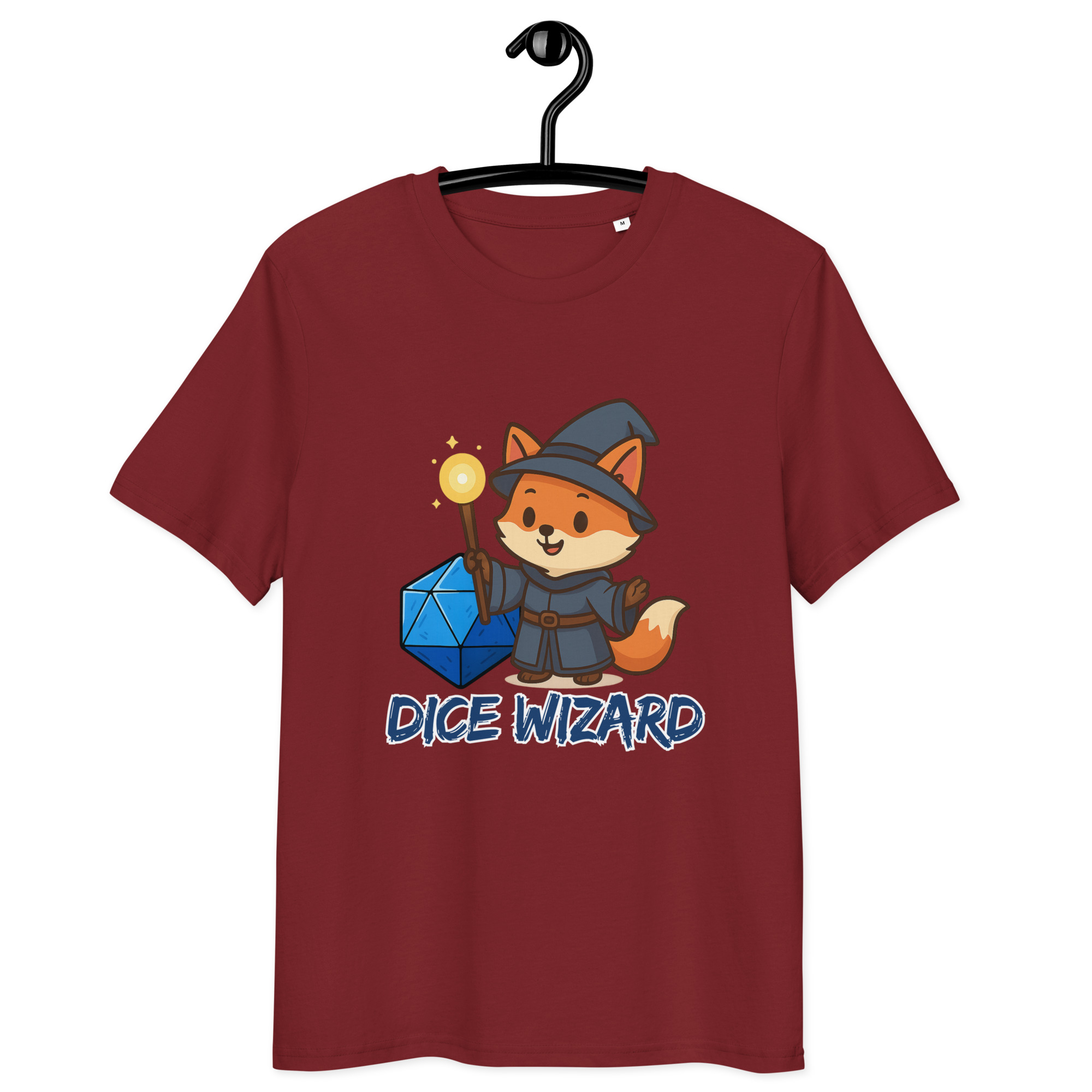 Dice Wizard - DTF-Unisex-Bio-Baumwoll-T-Shirt – Bild 8