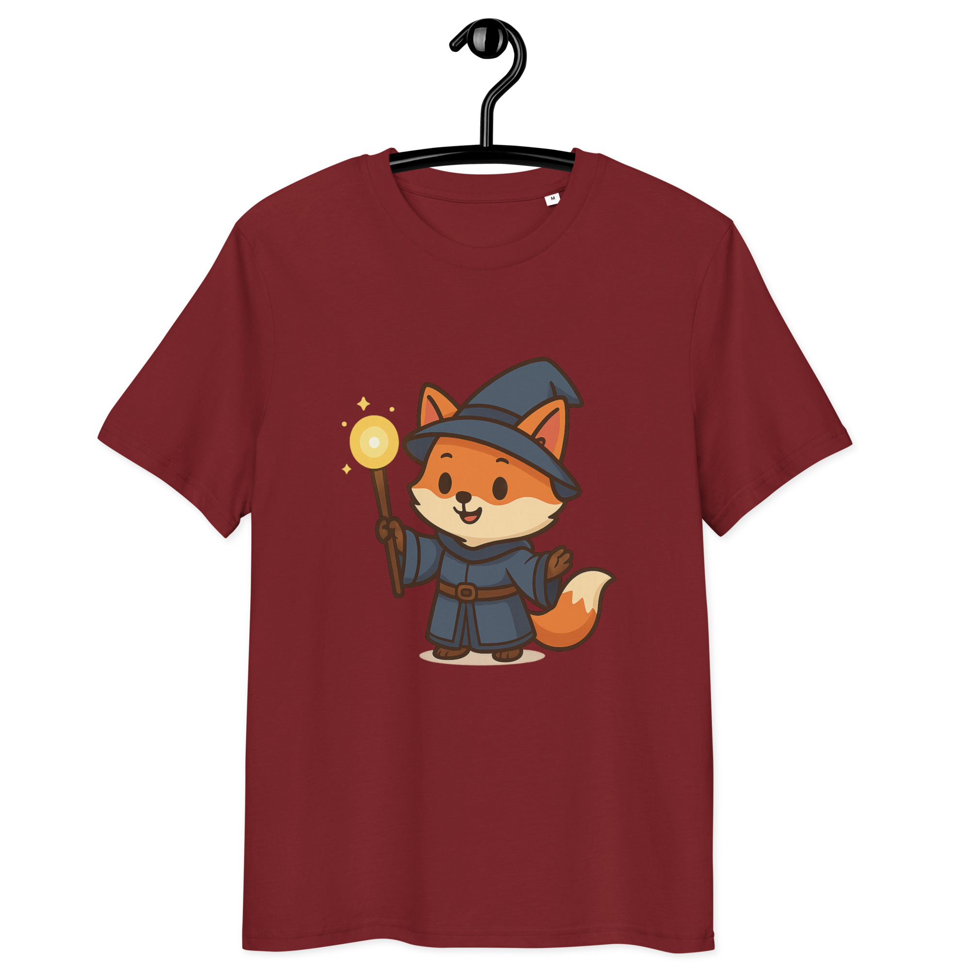 Fox Wizard - DTF-Unisex-Bio-Baumwoll-T-Shirt – Bild 7