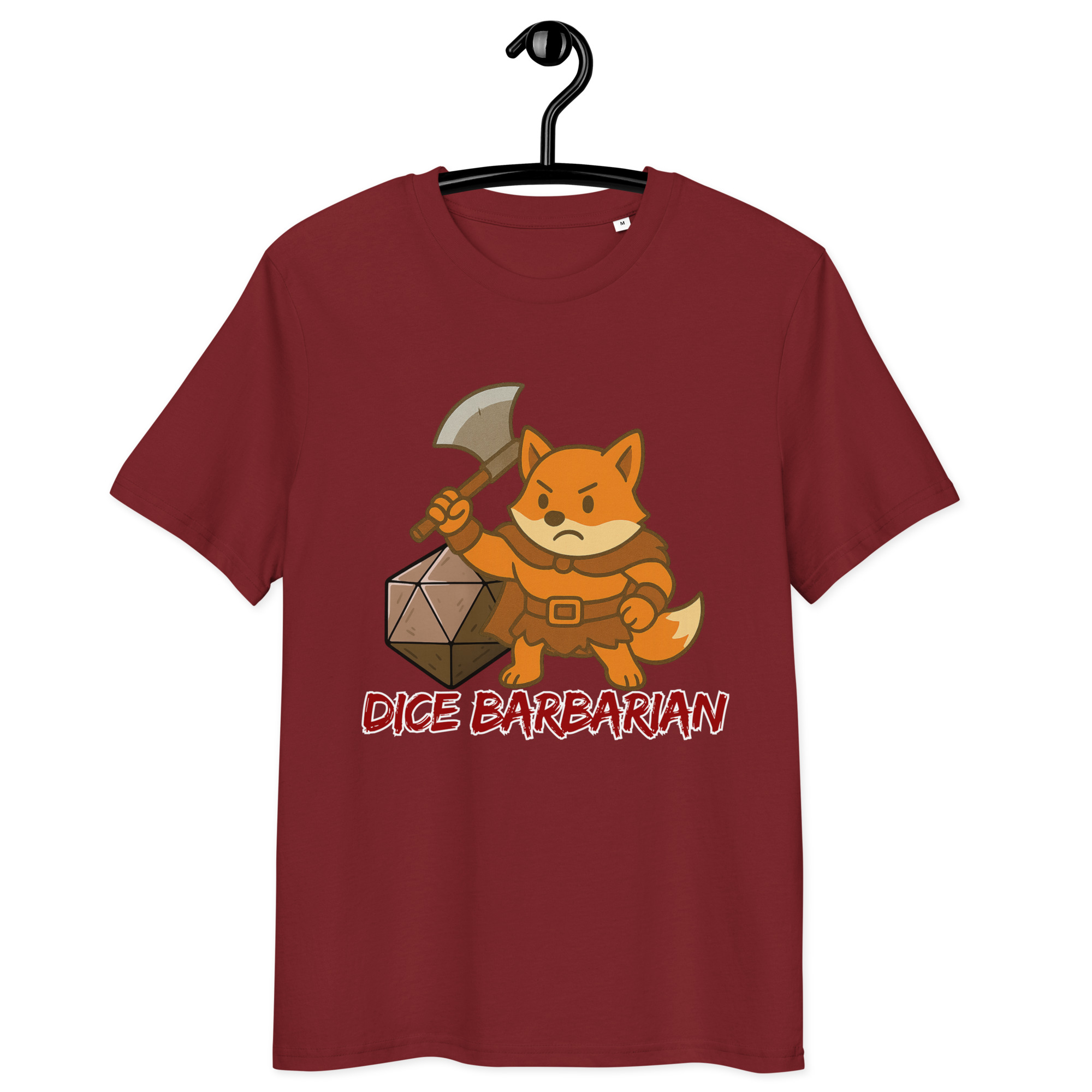Dice Barbarian - DTF-Unisex-Bio-Baumwoll-T-Shirt – Bild 8