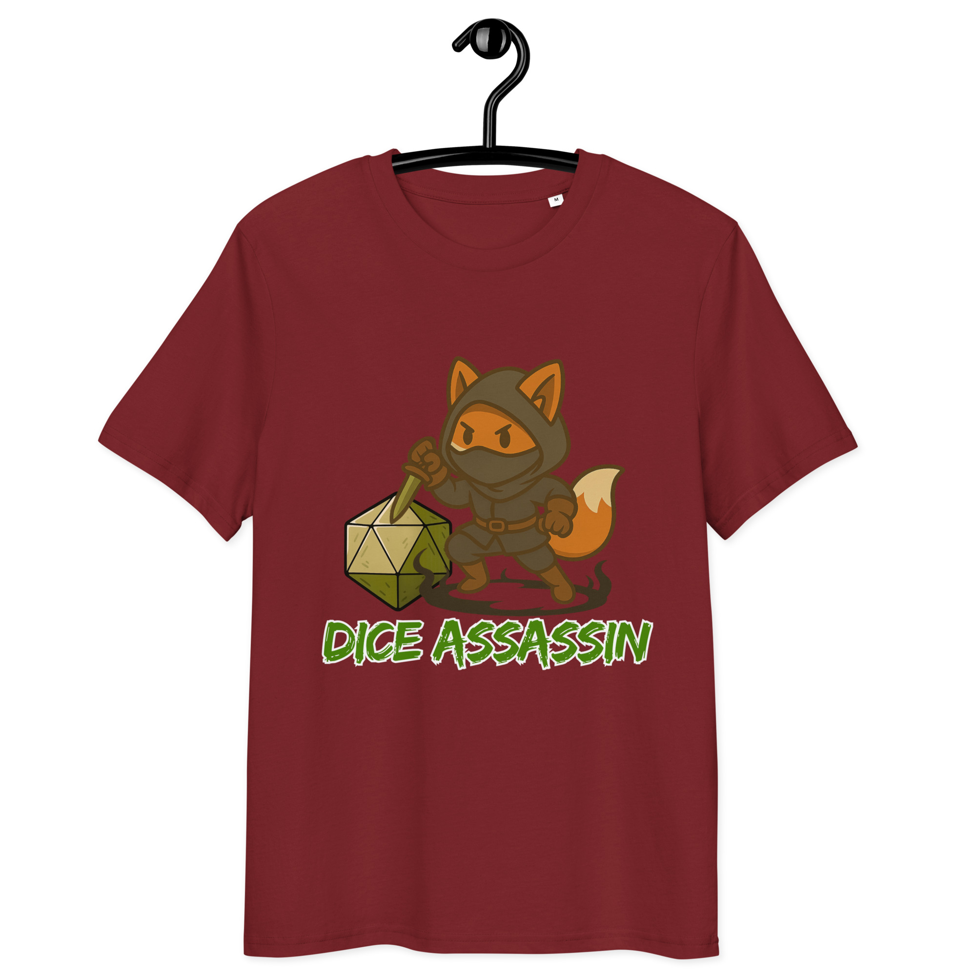 Dice Assassin - DTF-Unisex-Bio-Baumwoll-T-Shirt – Bild 8