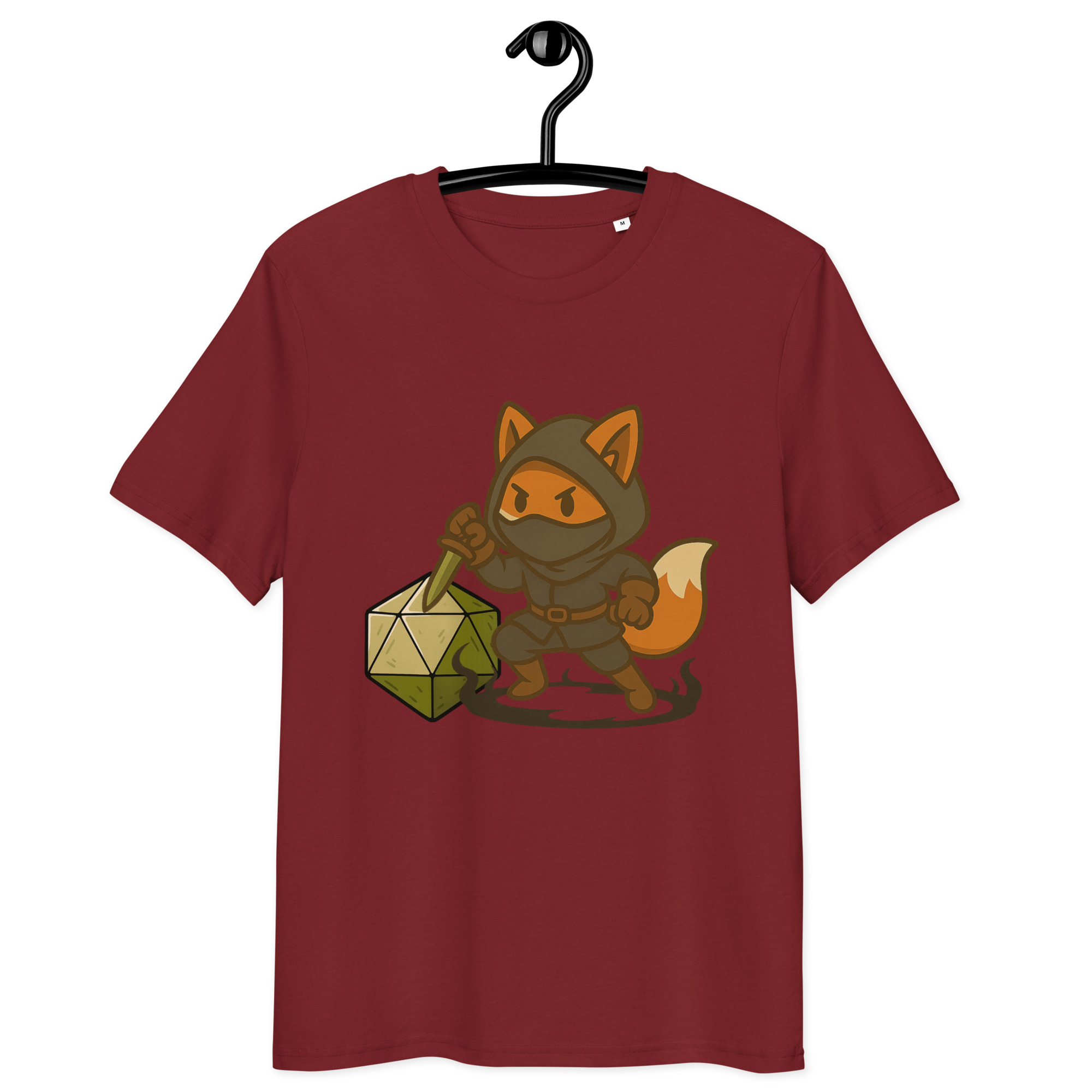 Dicefox Assassin - DTF-Unisex-Bio-Baumwoll-T-Shirt – Bild 8