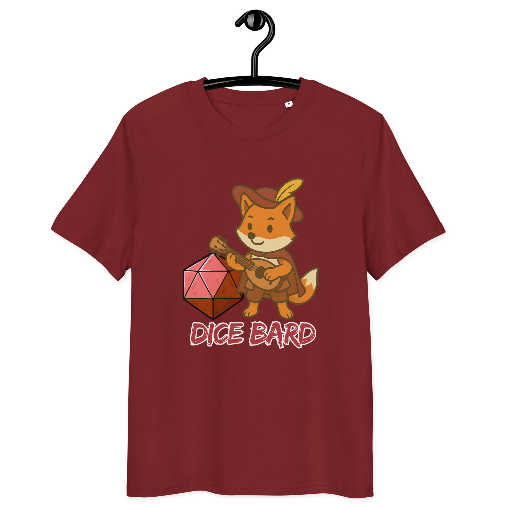 Dice Bard - DTF-Unisex-Bio-Baumwoll-T-Shirt – Bild 8