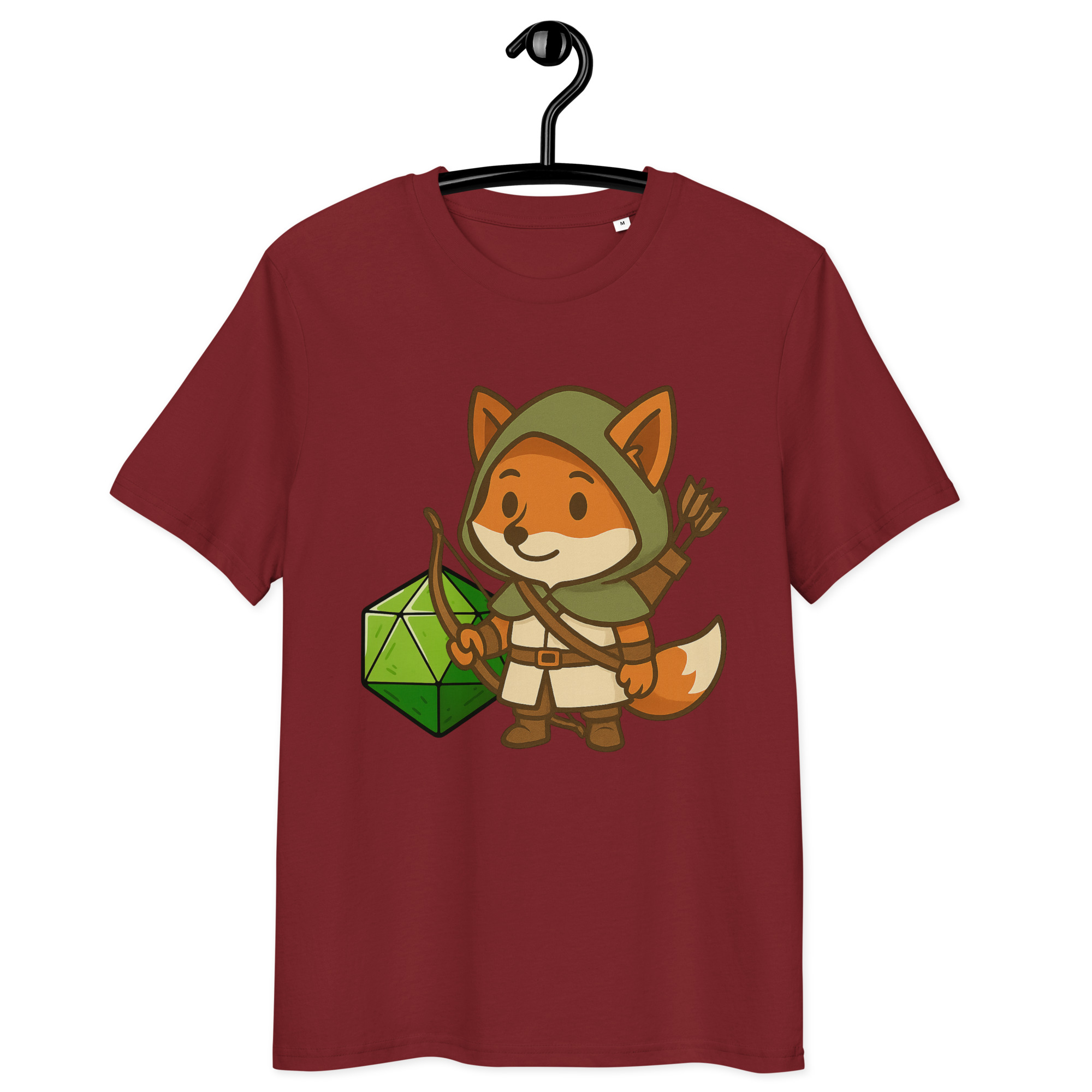 Dicefox Ranger - DTF-Unisex-Bio-Baumwoll-T-Shirt – Bild 7
