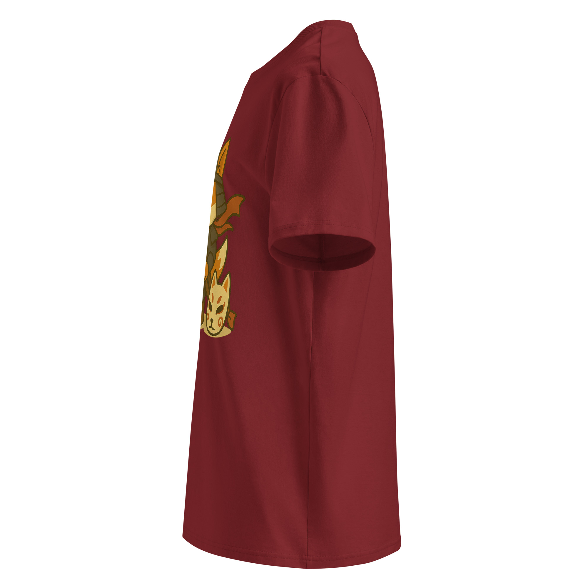 Dicefox Samurai - DTF-Crop-Hoodie – Bild 14