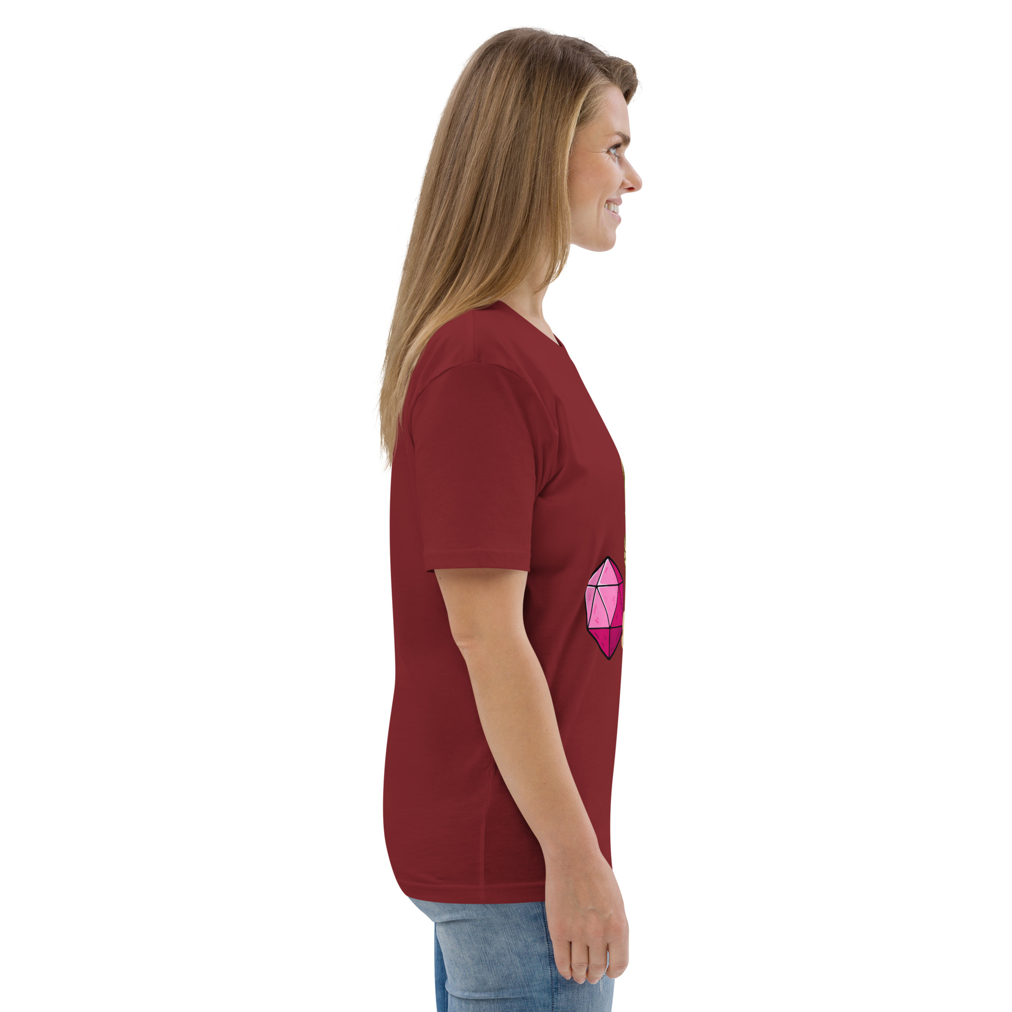 Dicefox Konoishi - DTF-Unisex-Bio-Baumwoll-T-Shirt – Bild 31