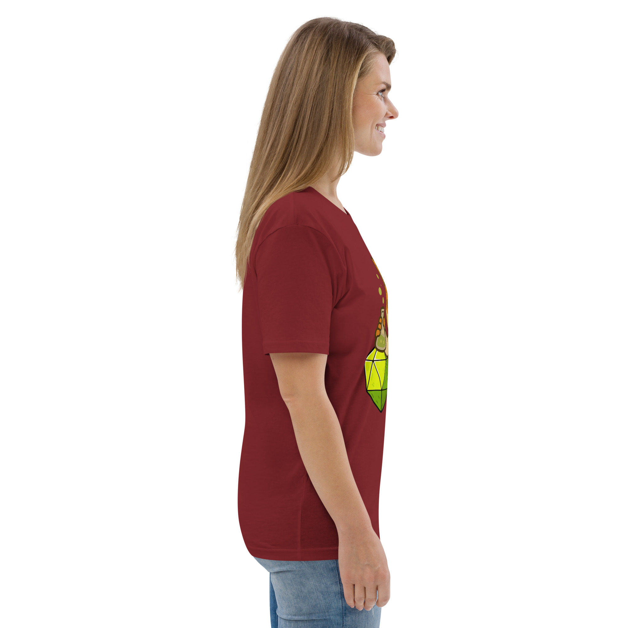 Dicefox Alchemist - DTF-Unisex-Bio-Baumwoll-T-Shirt – Bild 32