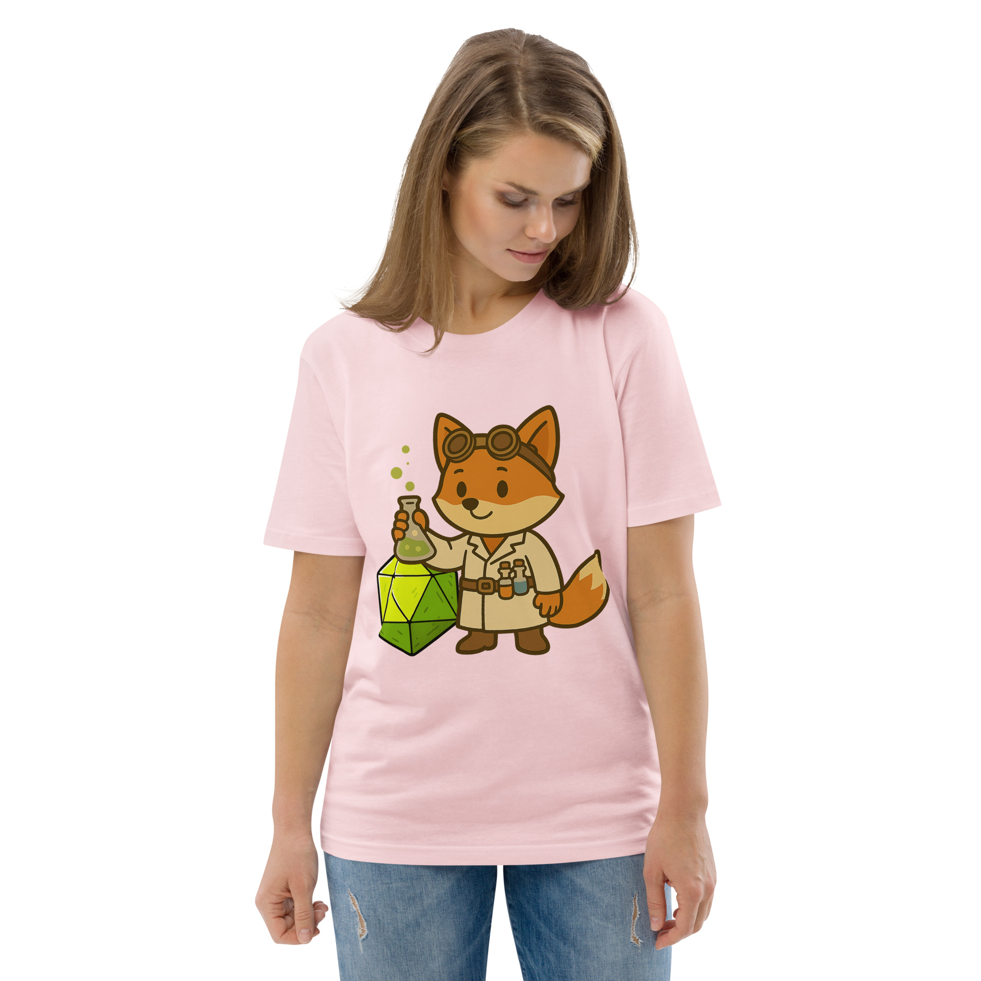 Dicefox Alchemist - DTF-Unisex-Bio-Baumwoll-T-Shirt – Bild 98