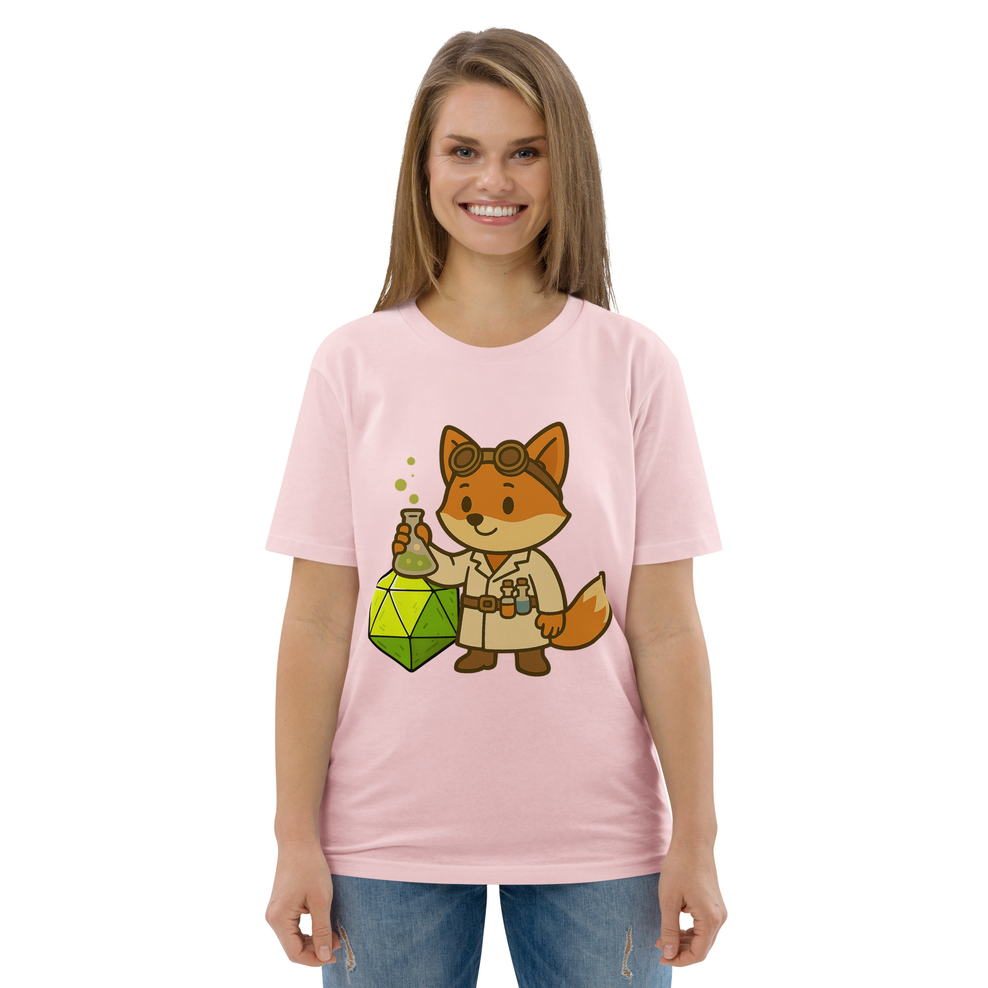 Dicefox Alchemist - DTF-Unisex-Bio-Baumwoll-T-Shirt – Bild 97