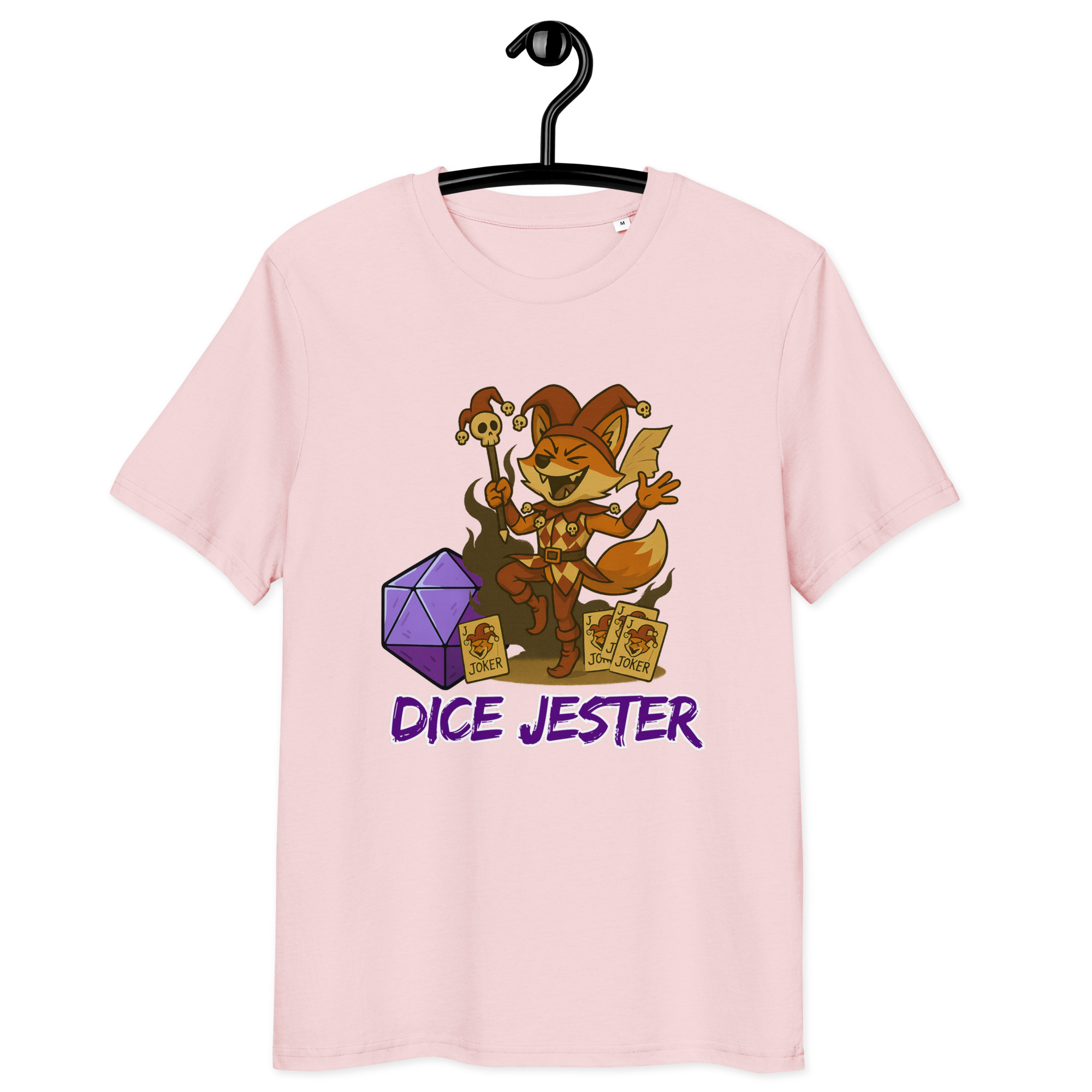 Dice Jester - DTF-Unisex-Bio-Baumwoll-T-Shirt – Bild 25