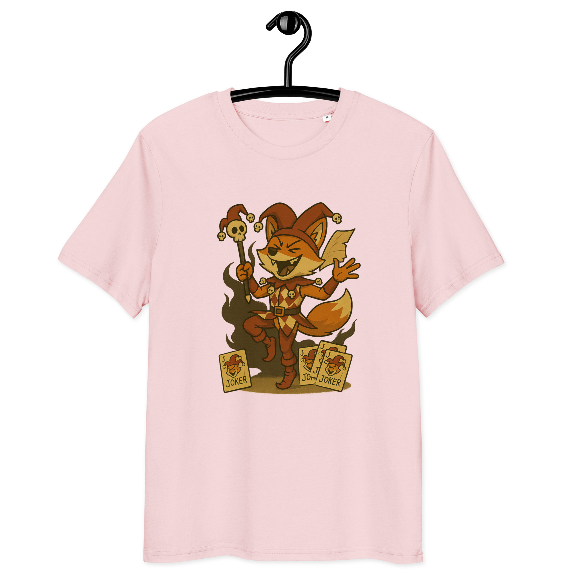 Fox Jester - DTF-Unisex-Bio-Baumwoll-T-Shirt – Bild 25