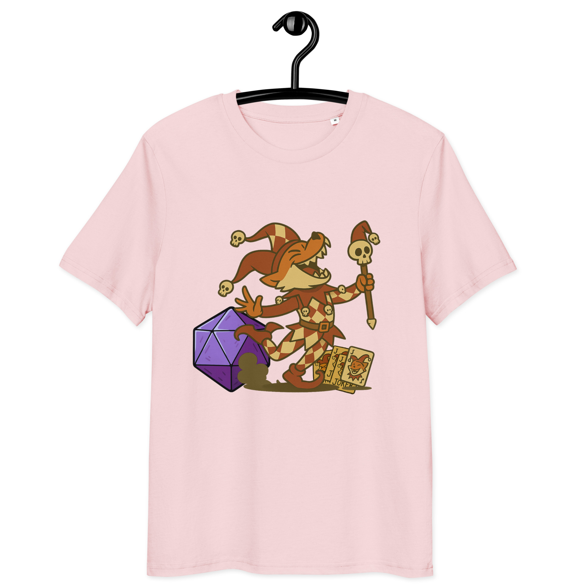 Dicefox Trickser - DTF-Unisex-Bio-Baumwoll-T-Shirt – Bild 25
