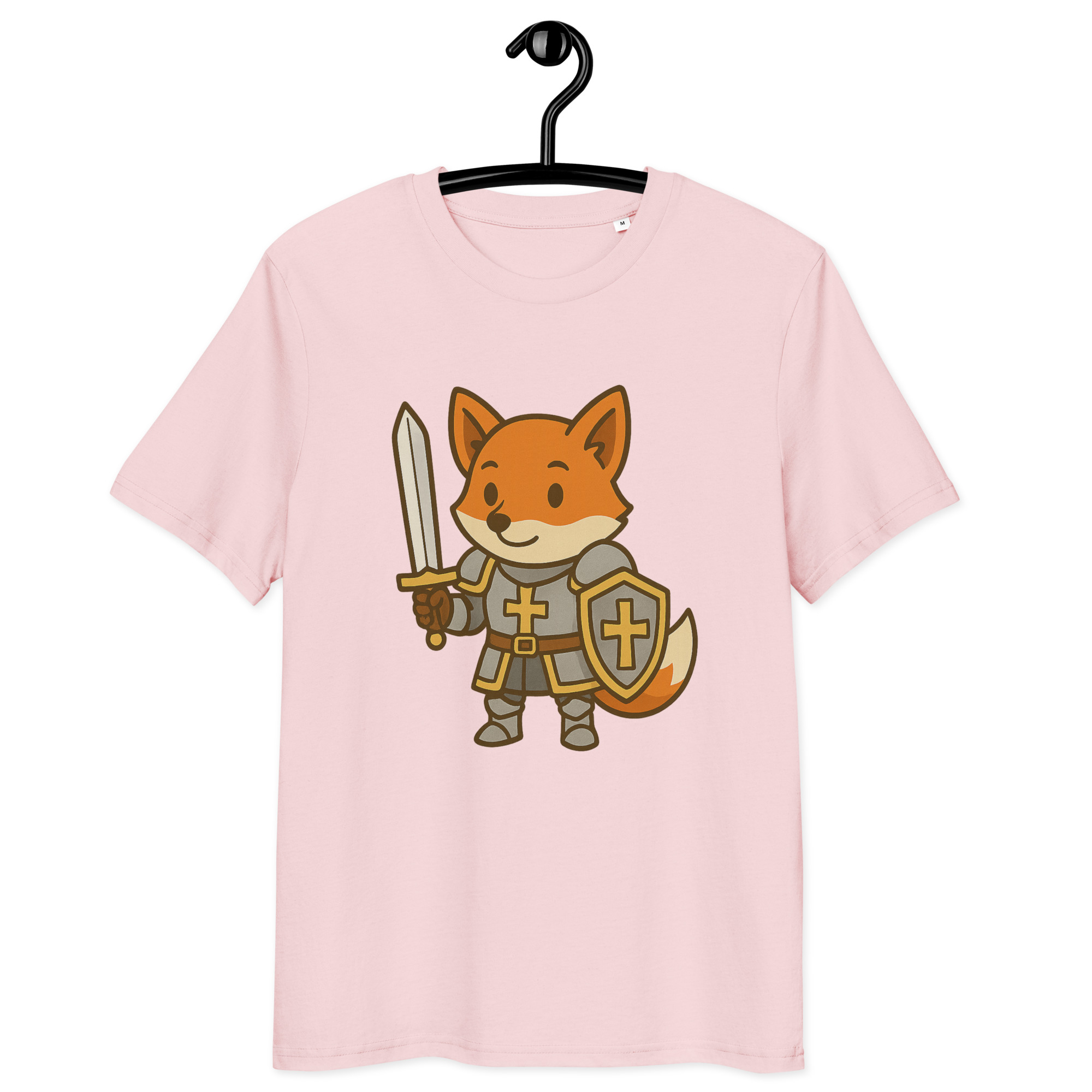 Fox Paladin - DTF-Unisex-Bio-Baumwoll-T-Shirt – Bild 25