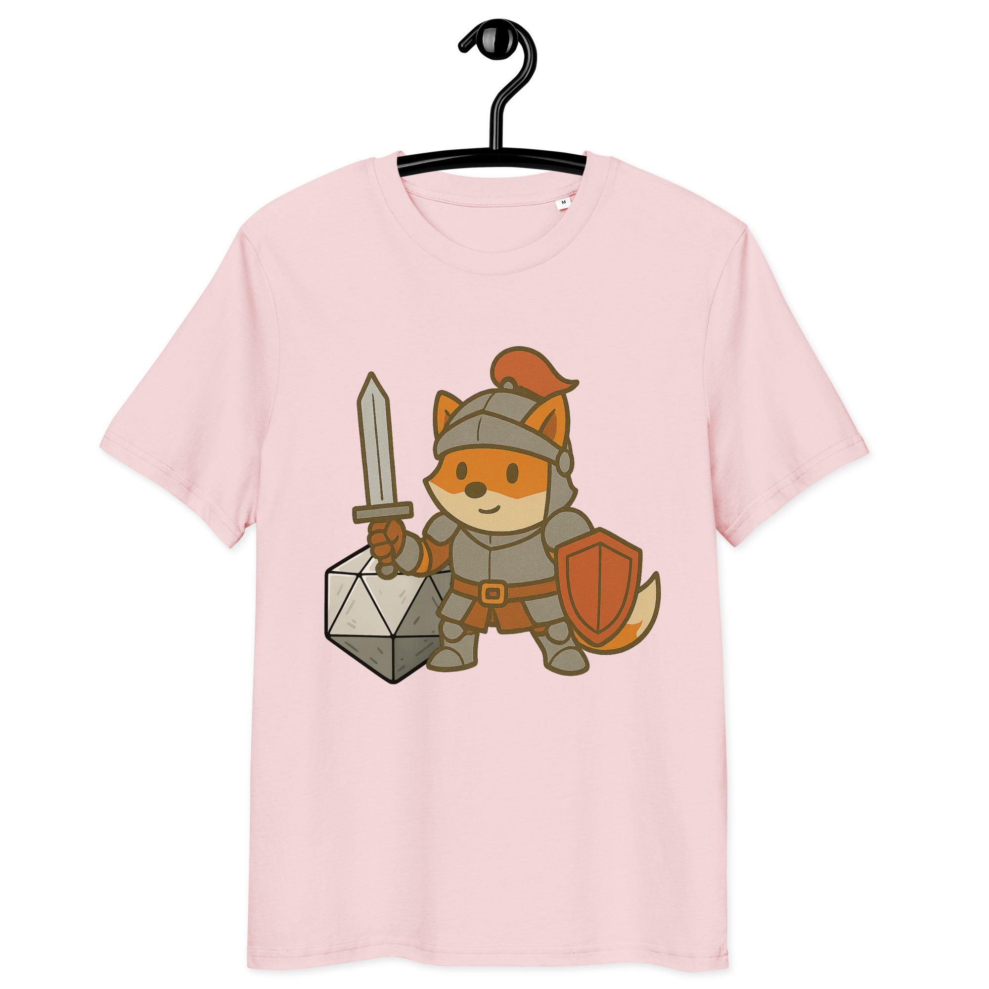 Dicefox Knight - DTF-Unisex-Bio-Baumwoll-T-Shirt – Bild 24