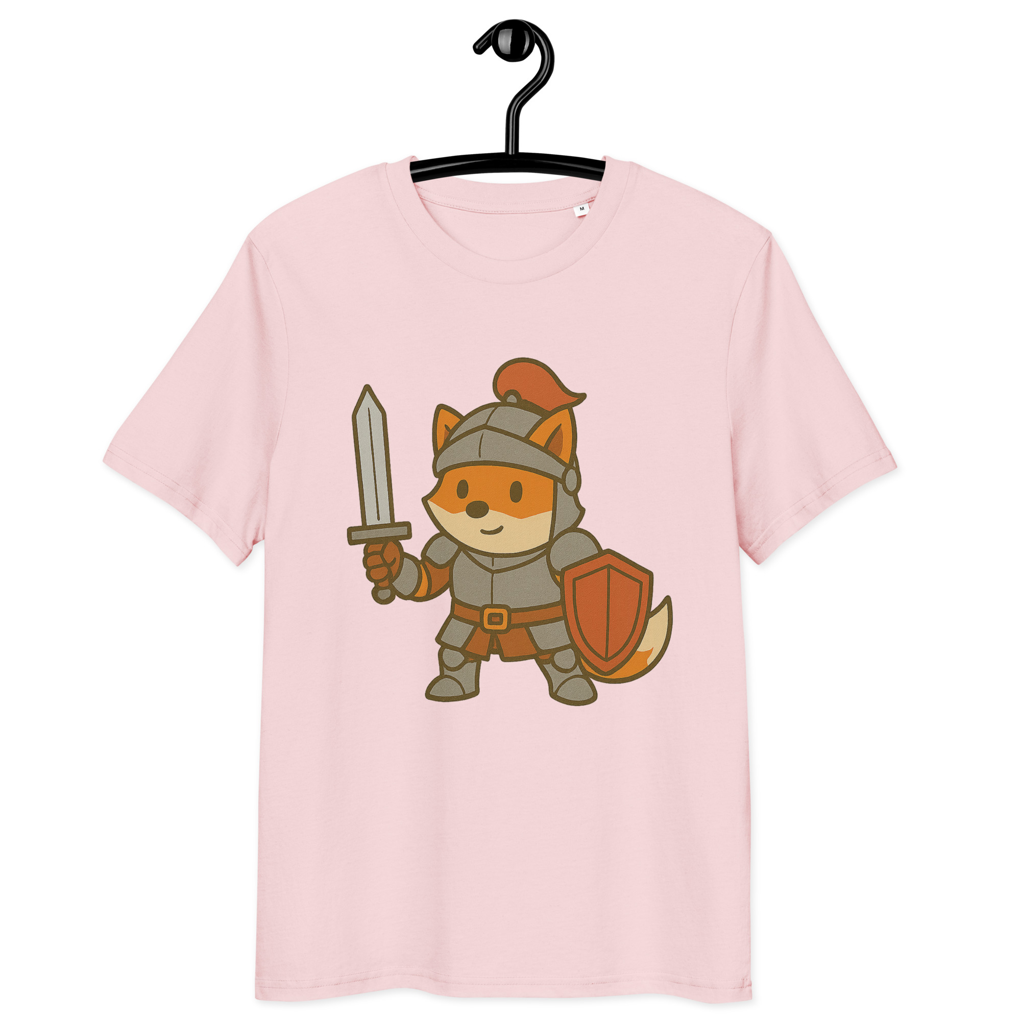 Fox Knight - DTF-Unisex-Bio-Baumwoll-T-Shirt – Bild 25