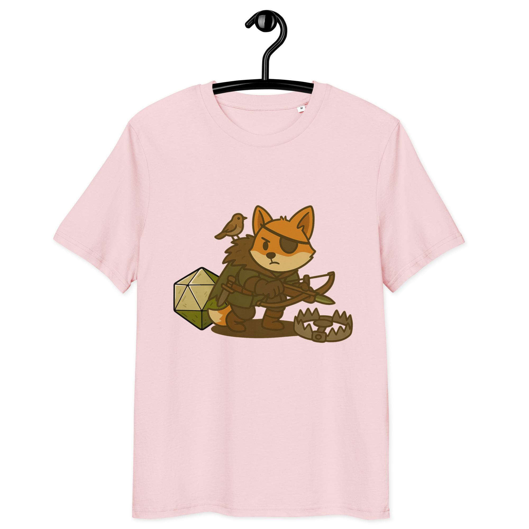 Dicefox Hunter - DTF-Unisex-Bio-Baumwoll-T-Shirt – Bild 25