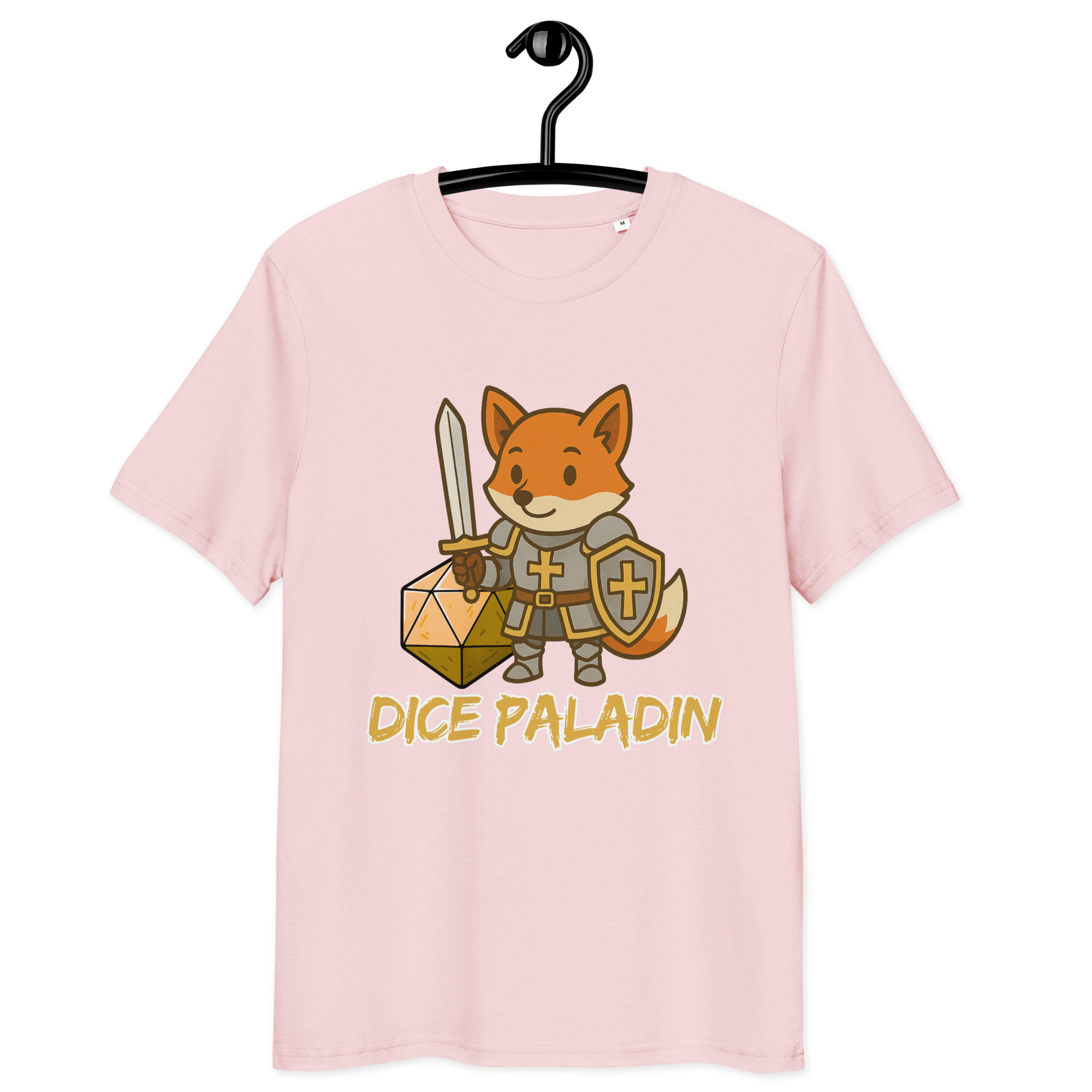 Dice Paladin - DTF-Unisex-Bio-Baumwoll-T-Shirt – Bild 25