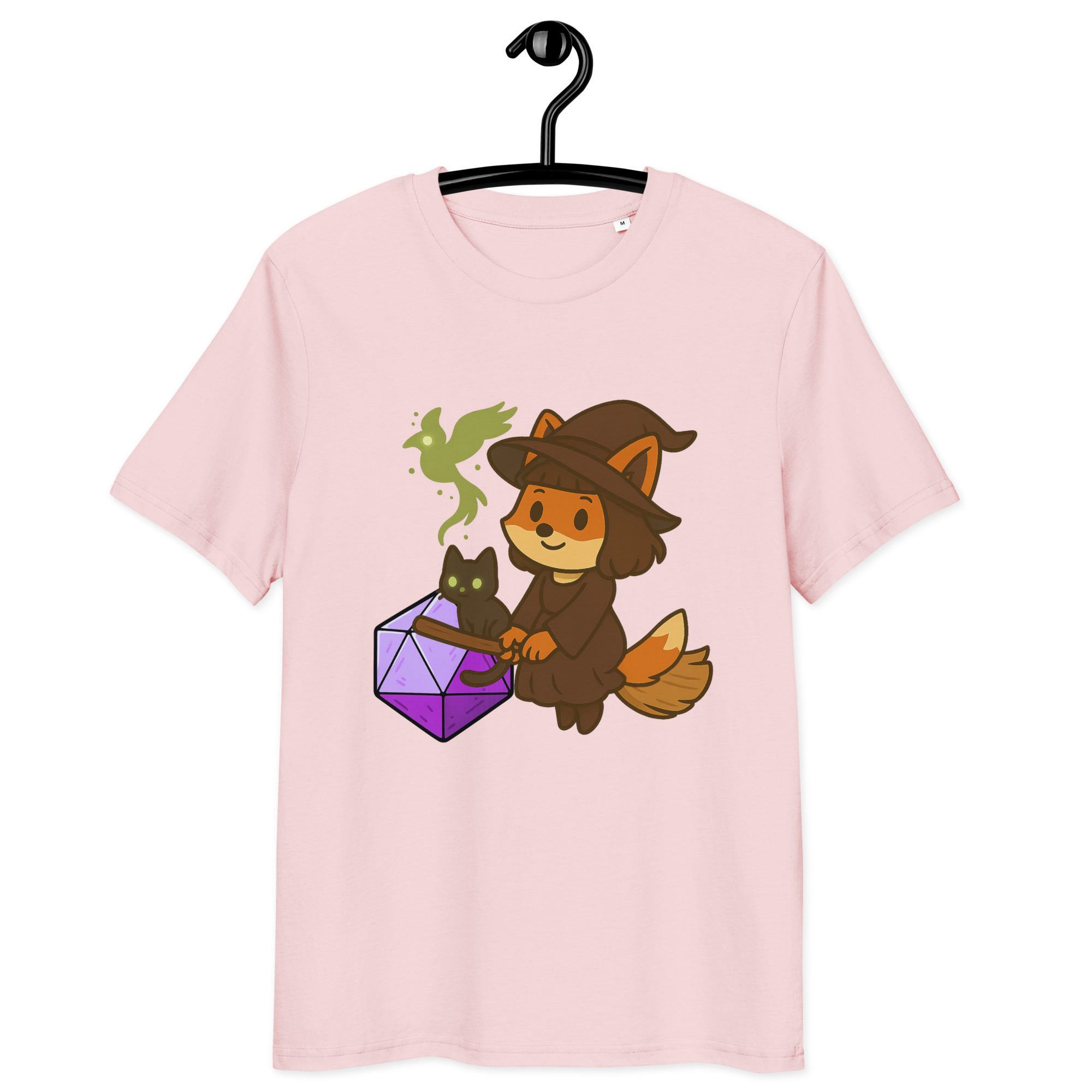 Dicefox Witch - DTF-Unisex-Bio-Baumwoll-T-Shirt – Bild 25