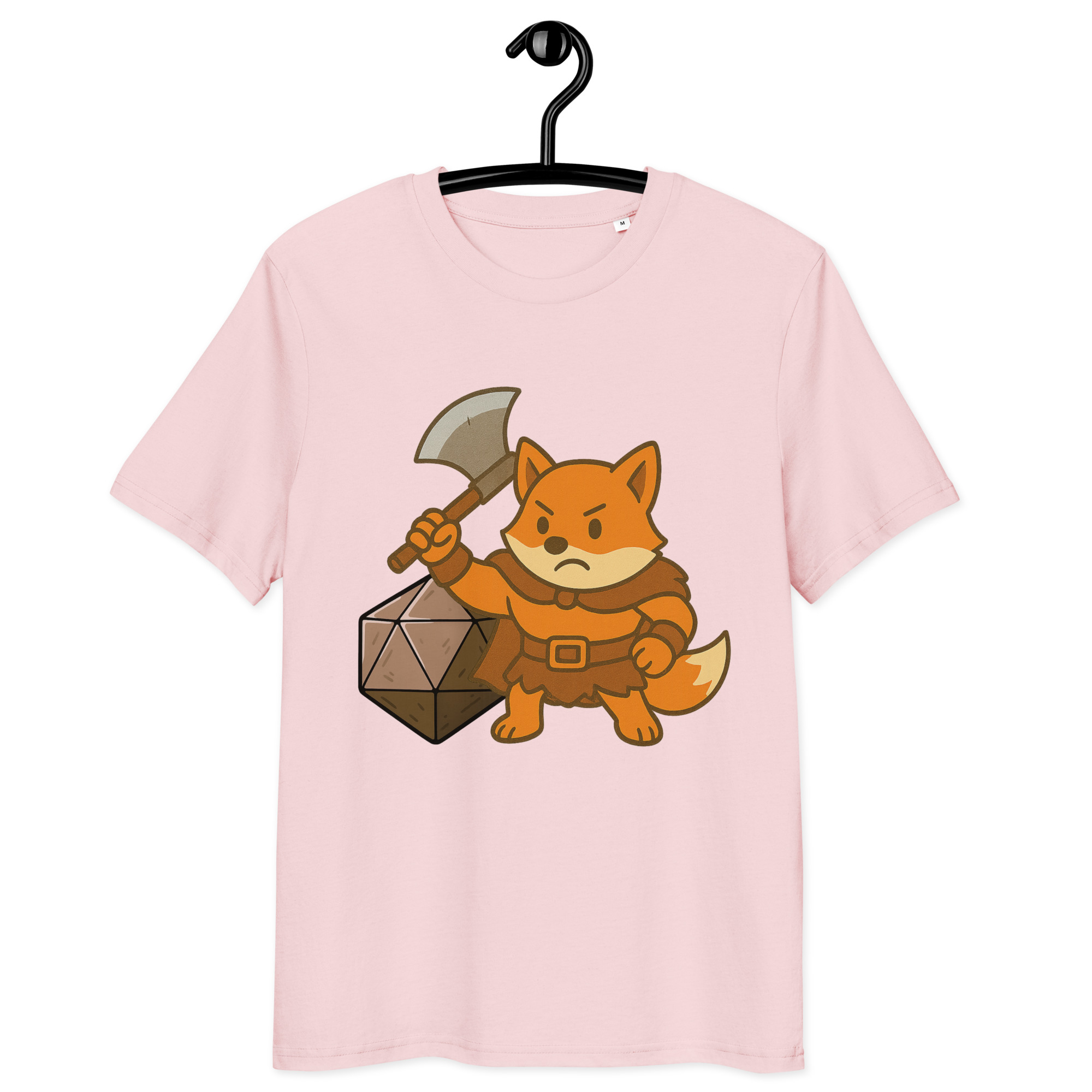 Dicefox Barbarian - DTF-Unisex-Bio-Baumwoll-T-Shirt – Bild 25