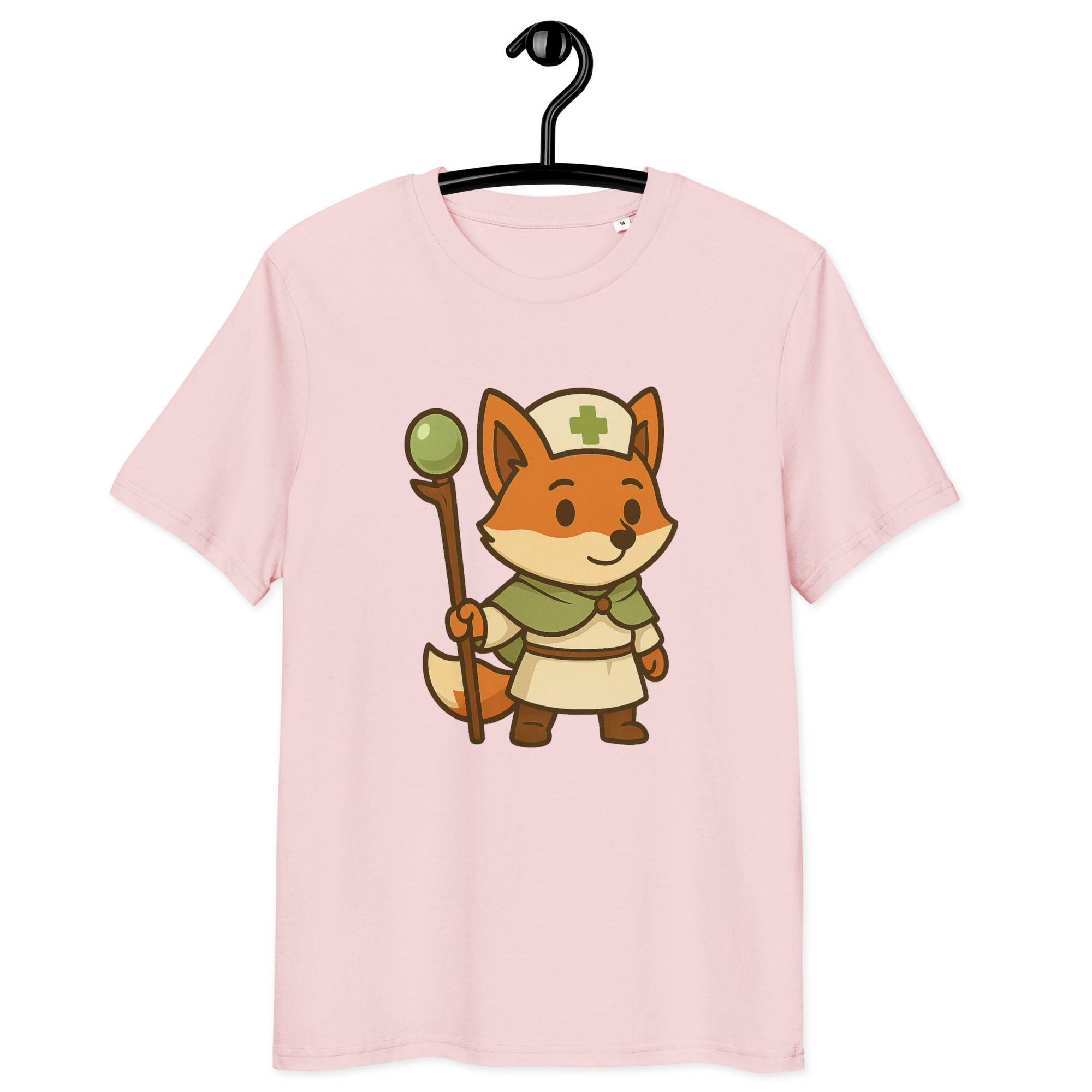 Fox Cleric - DTF-Unisex-Bio-Baumwoll-T-Shirt – Bild 24