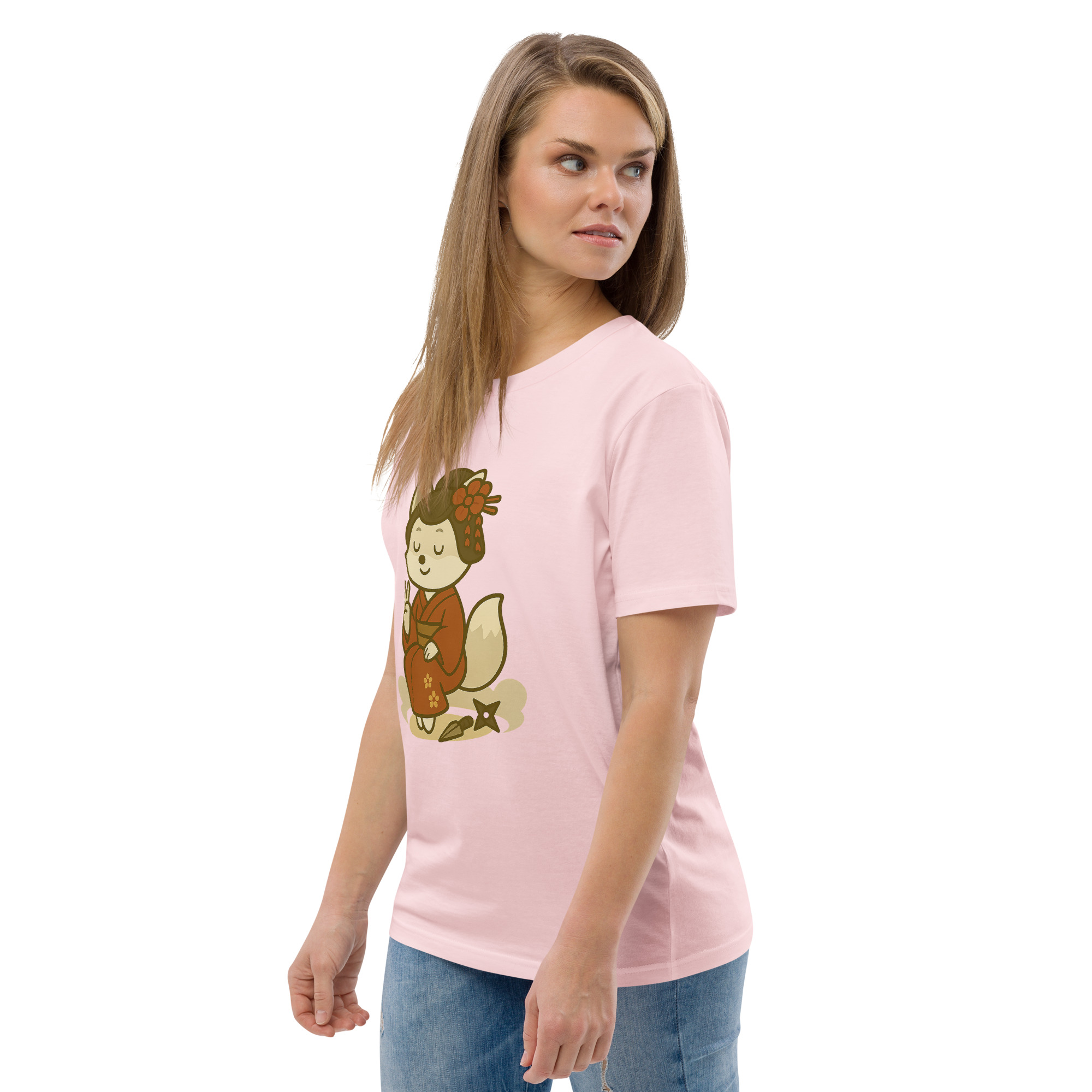 Fox Kunoishi - DTF-Unisex-Bio-Baumwoll-T-Shirt – Bild 101