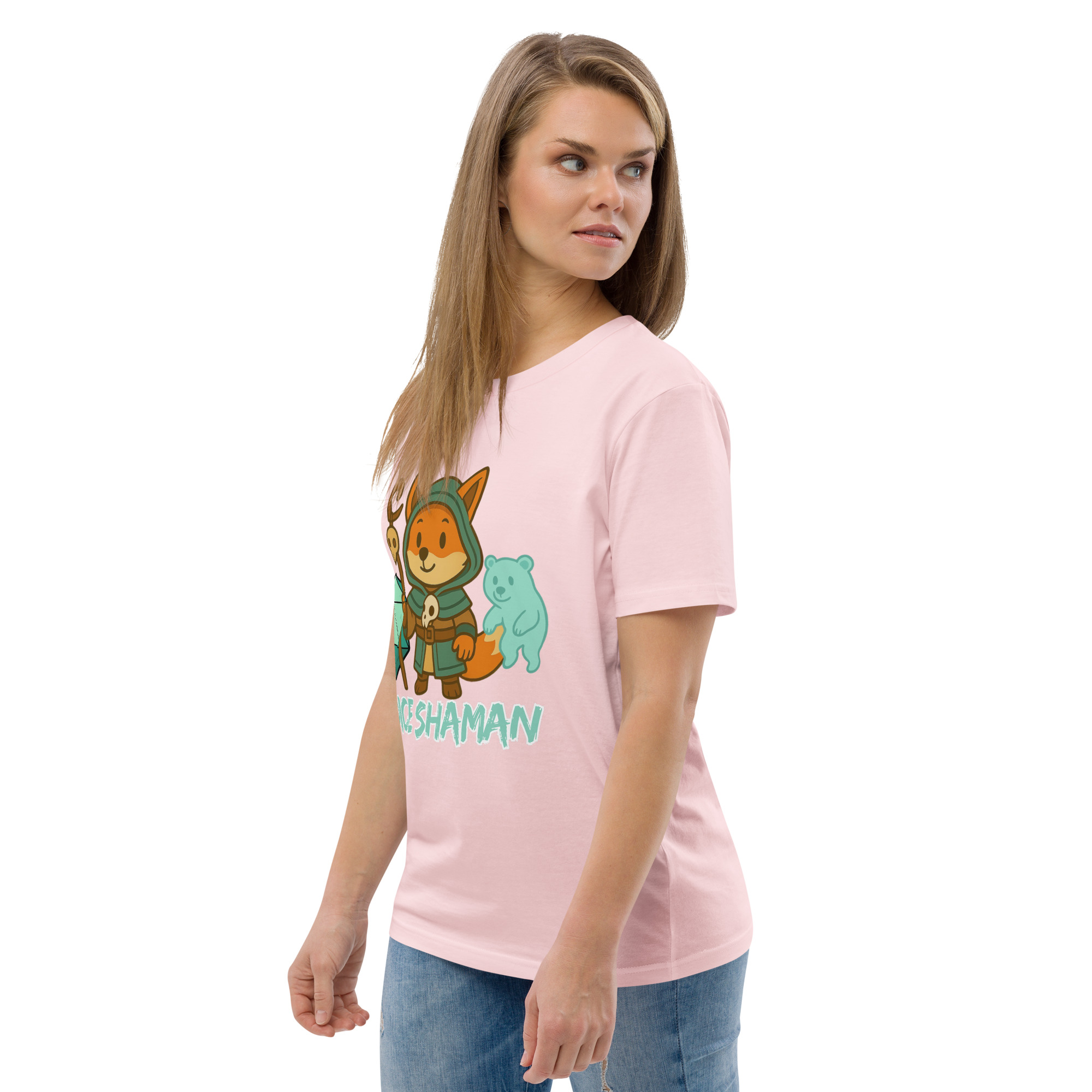 Dice Shaman - DTF-Unisex-Bio-Baumwoll-T-Shirt – Bild 101