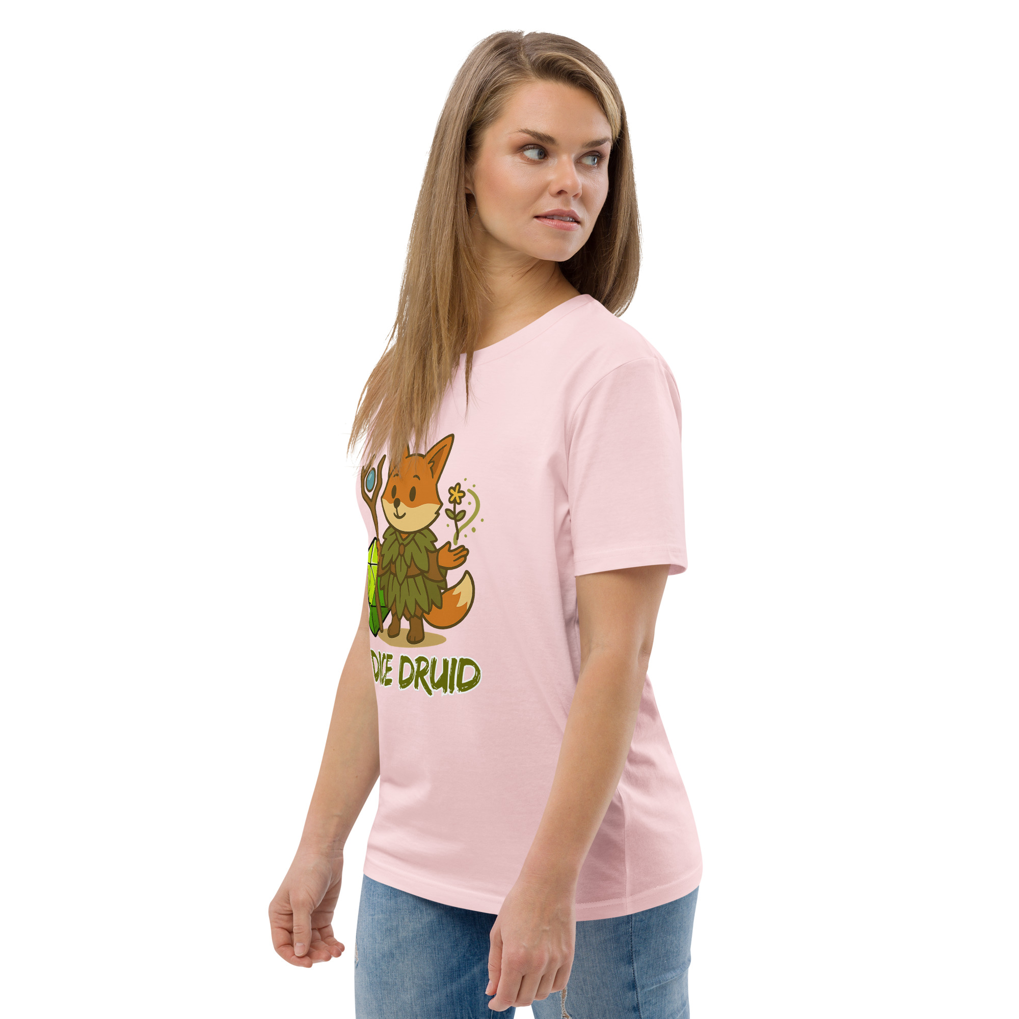 Dice Druid - DTF-Unisex-Bio-Baumwoll-T-Shirt – Bild 101