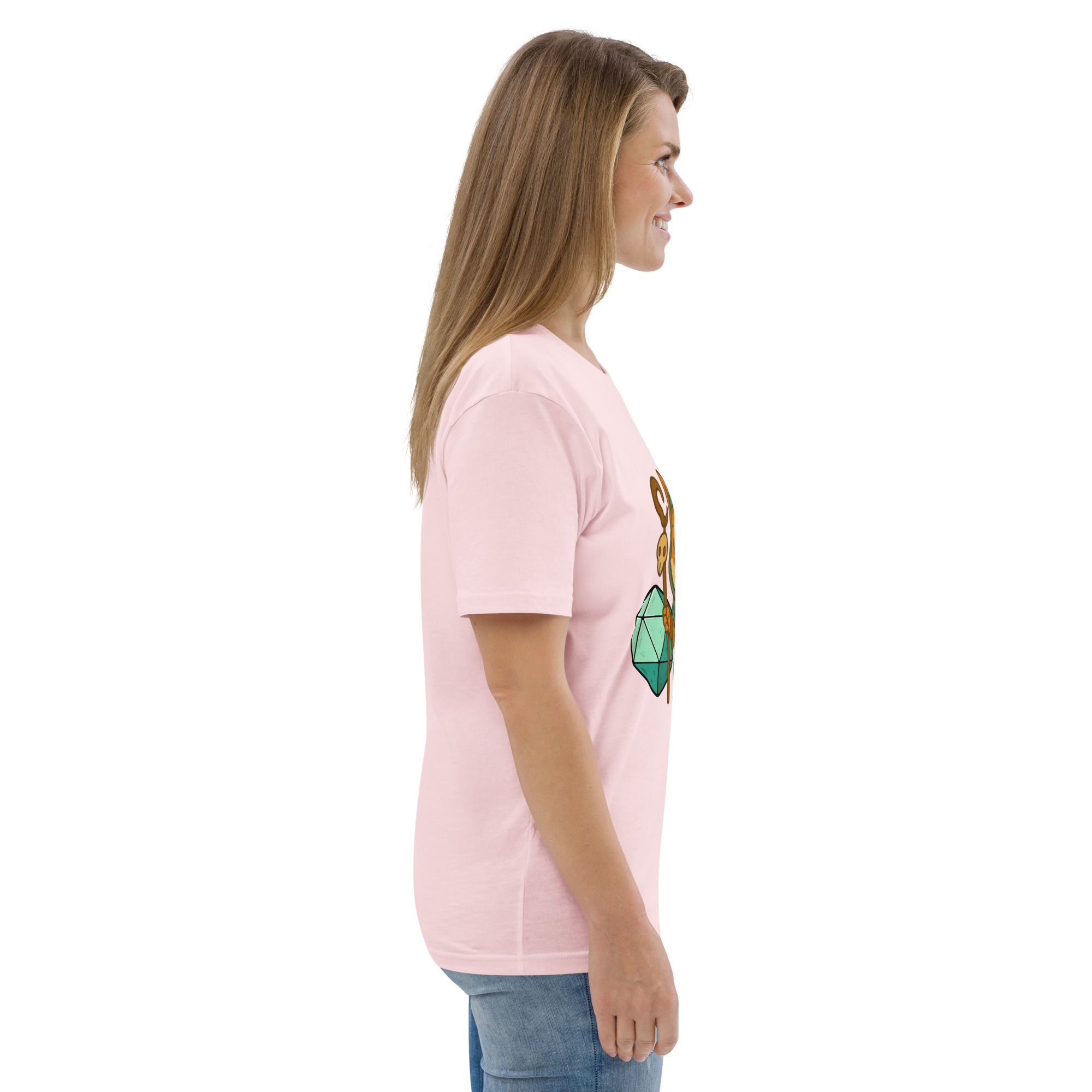 Dicefox Shaman - DTF-Unisex-Bio-Baumwoll-T-Shirt – Bild 103