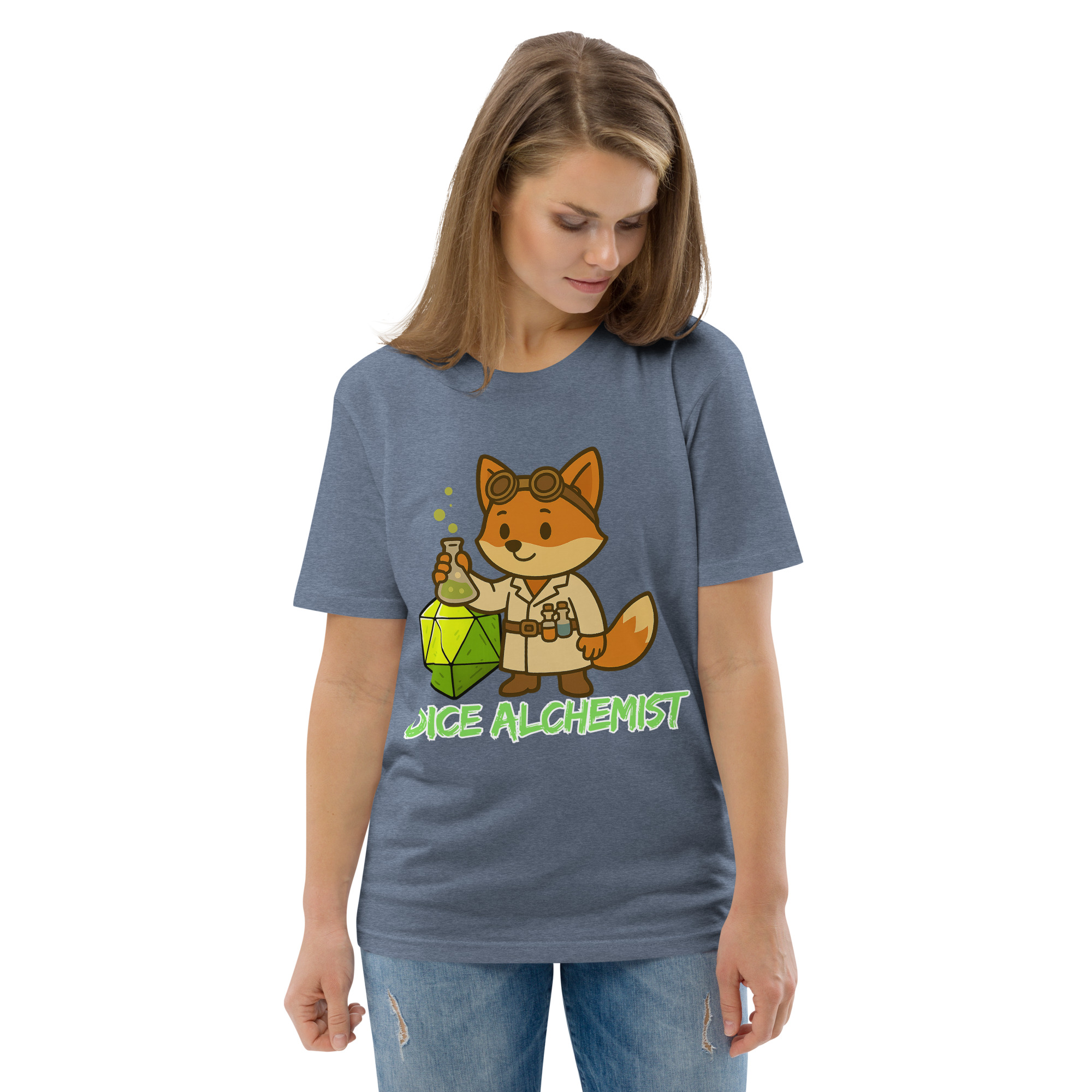 Dice Alchemist - DTF-Unisex-Bio-Baumwoll-T-Shirt – Bild 67