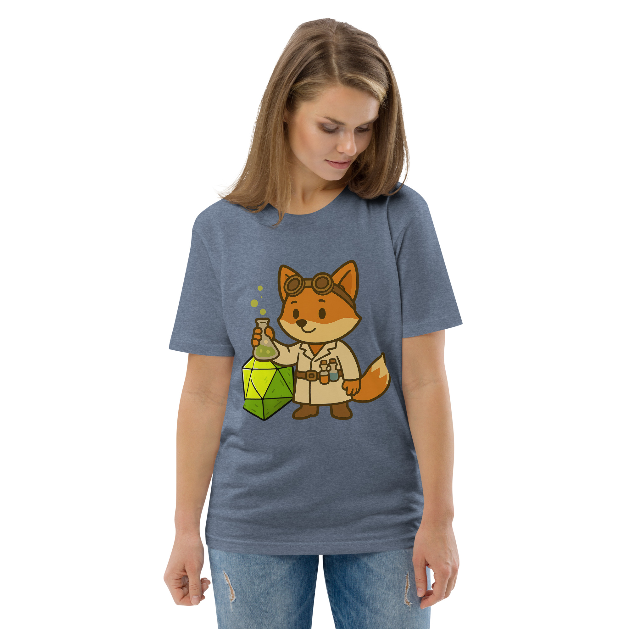 Dicefox Alchemist - DTF-Unisex-Bio-Baumwoll-T-Shirt – Bild 67