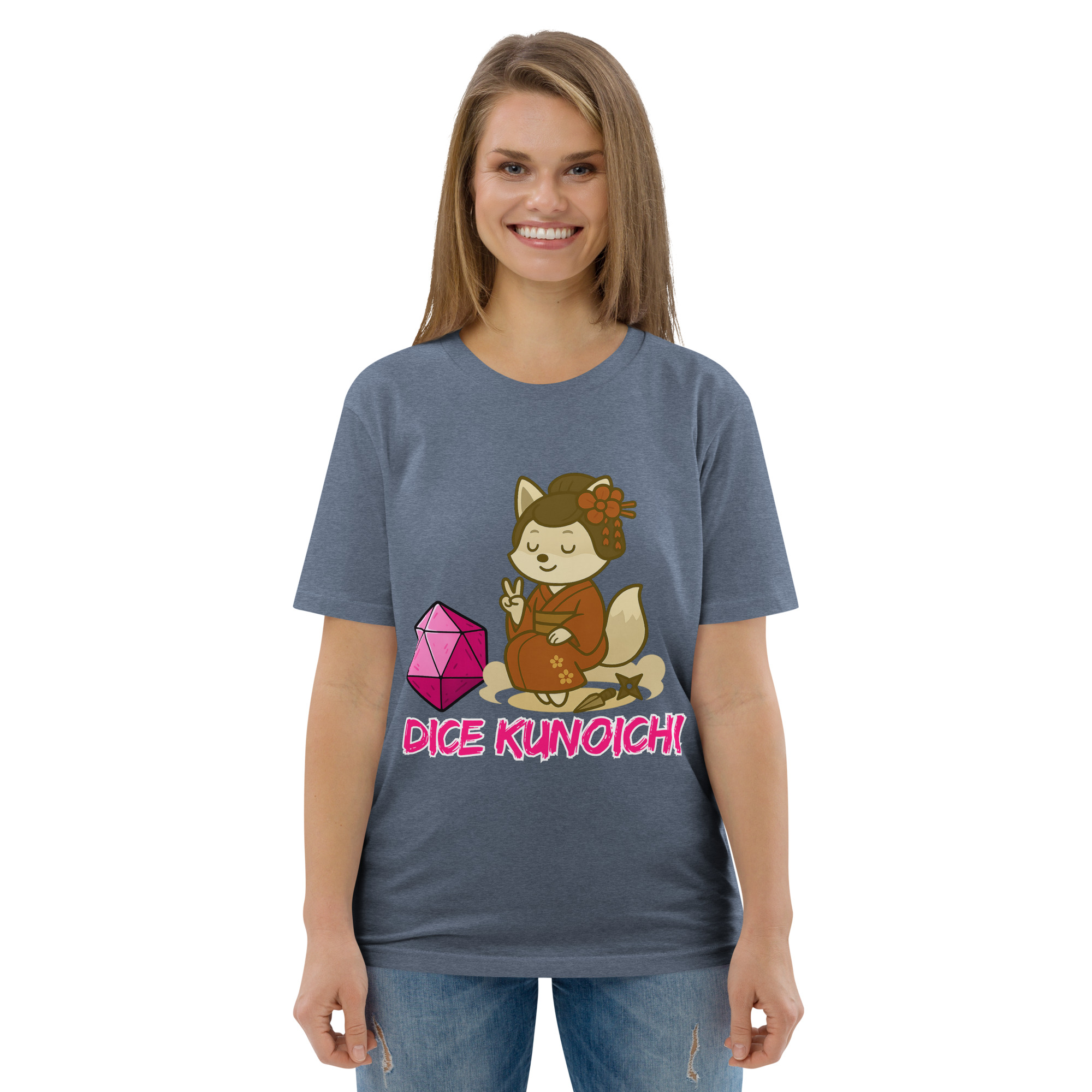 Dice Kunoishi - DTF-Unisex-Bio-Baumwoll-T-Shirt – Bild 65