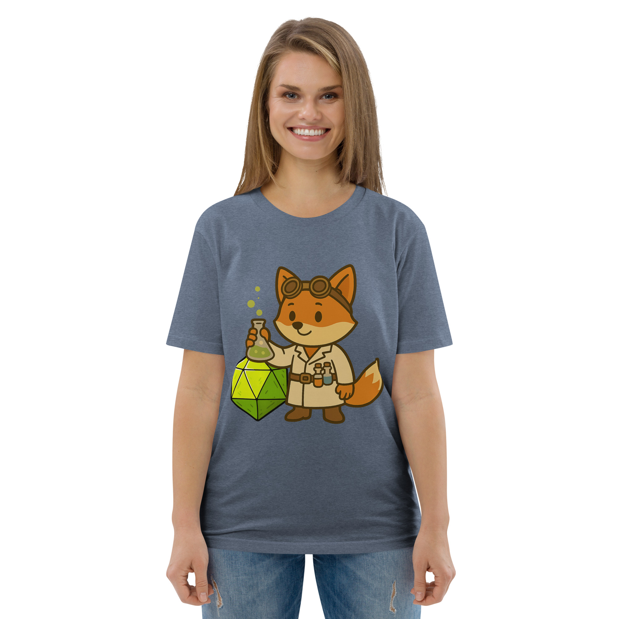 Dicefox Alchemist - DTF-Unisex-Bio-Baumwoll-T-Shirt – Bild 66