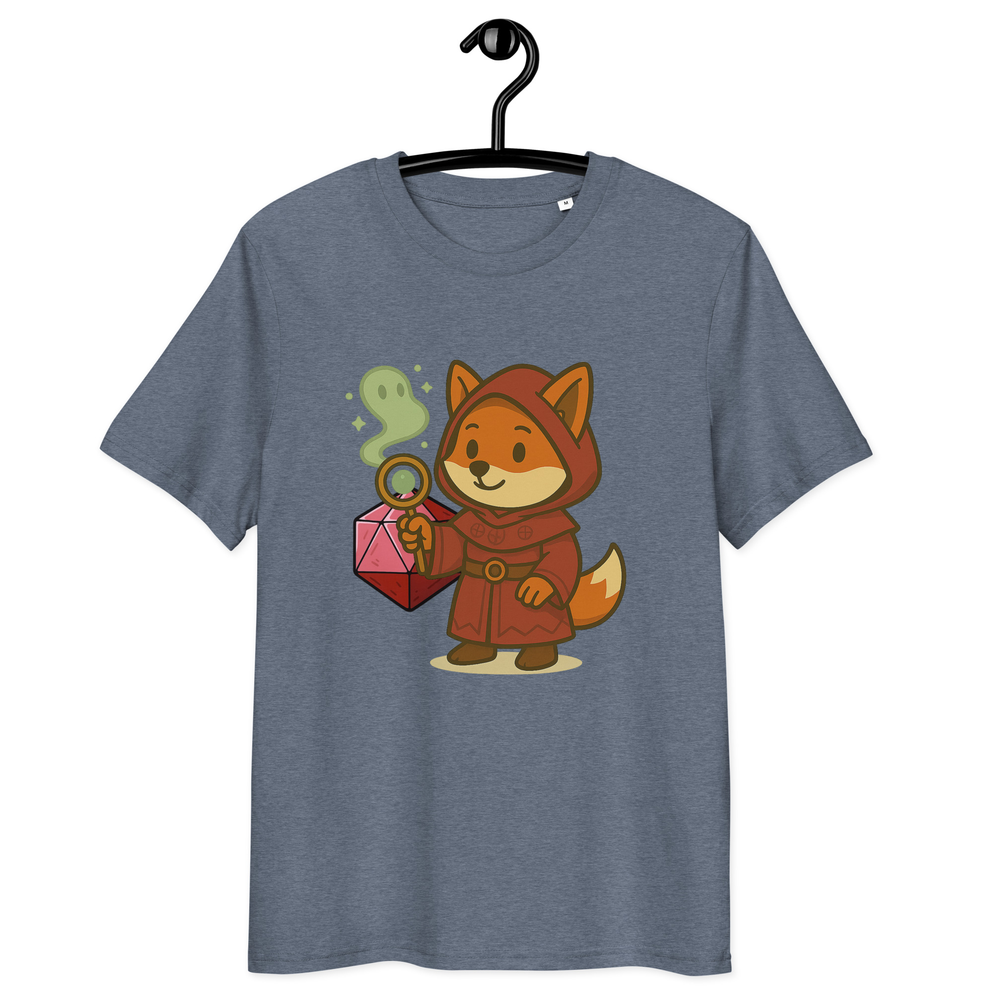 Dicefox Sorcerer - DTF-Unisex-Bio-Baumwoll-T-Shirt – Bild 17