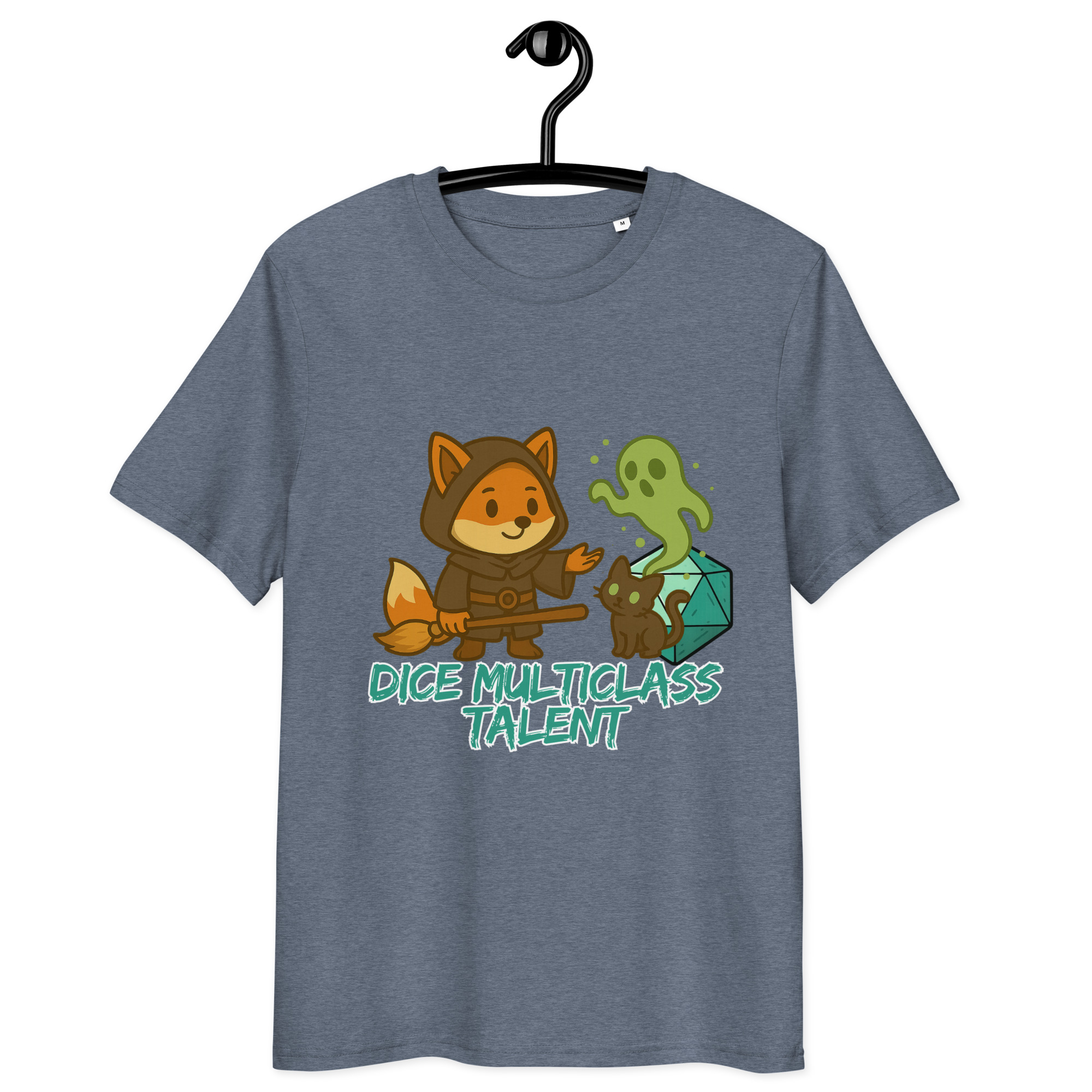 Dice Multiclass Talent - DTF-Unisex-Bio-Baumwoll-T-Shirt – Bild 17