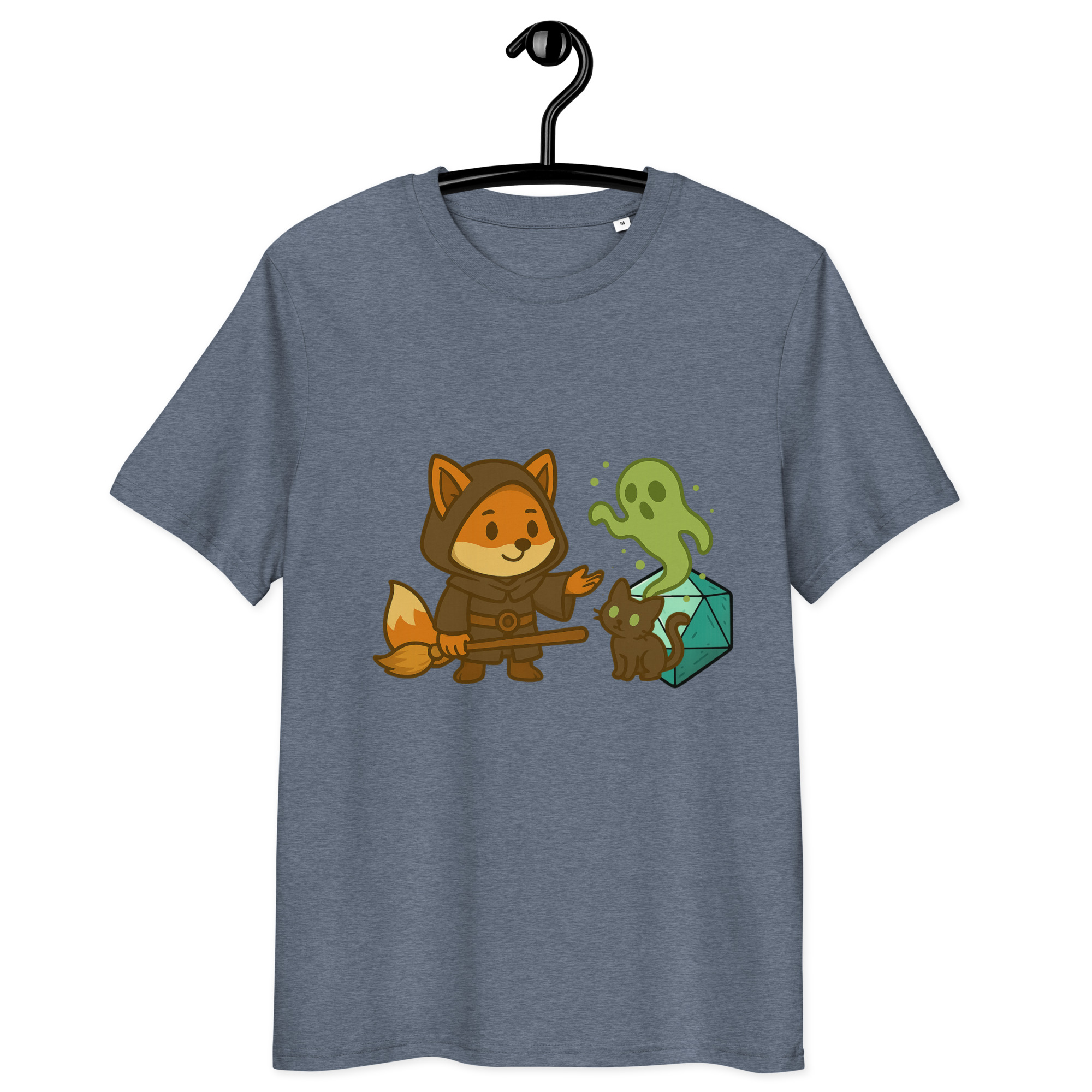 Dicefox Multiclass Talent - DTF-Unisex-Bio-Baumwoll-T-Shirt – Bild 17