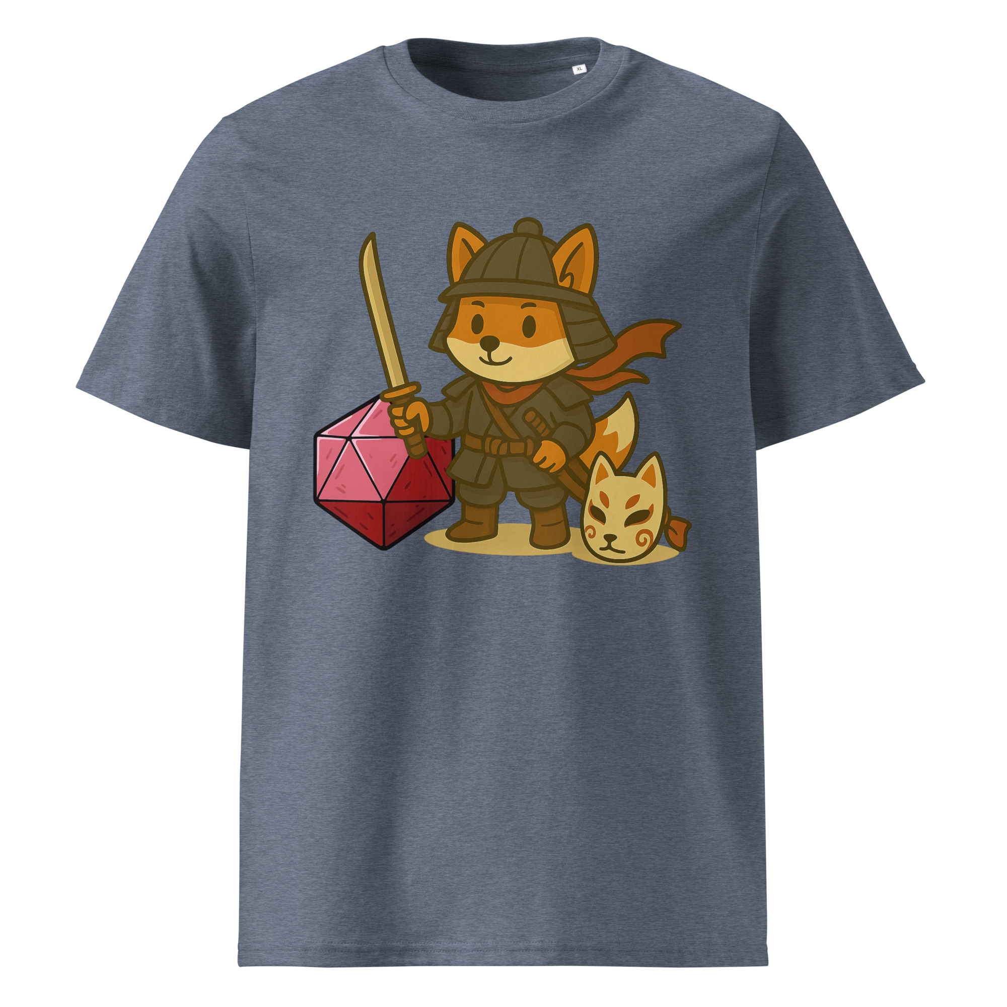 Dicefox Samurai - DTF-Crop-Hoodie – Bild 33