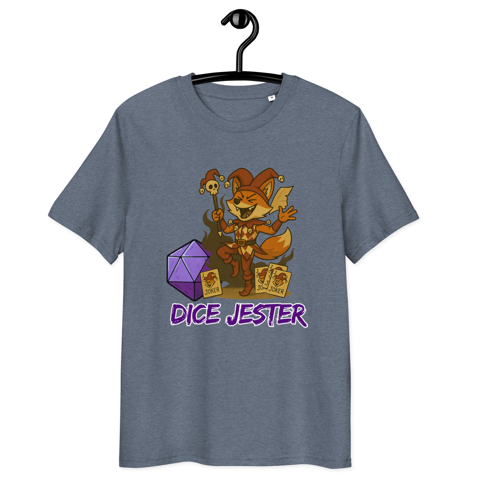 Dice Jester - DTF-Unisex-Bio-Baumwoll-T-Shirt – Bild 18
