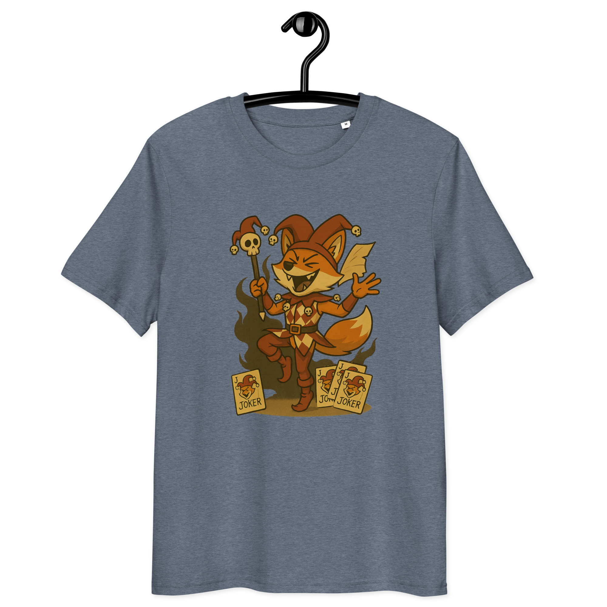 Fox Jester - DTF-Unisex-Bio-Baumwoll-T-Shirt – Bild 18