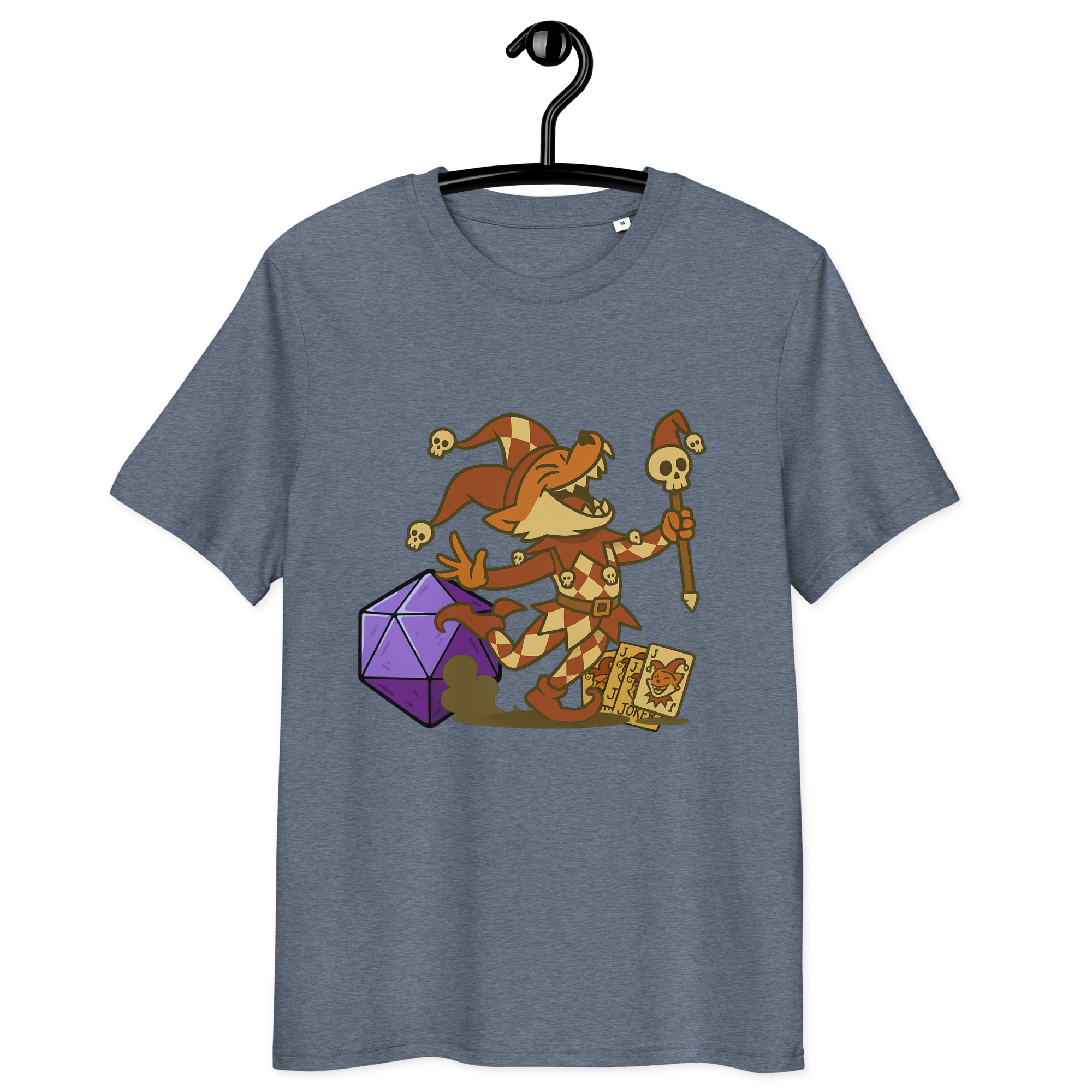 Dicefox Trickser - DTF-Unisex-Bio-Baumwoll-T-Shirt – Bild 18
