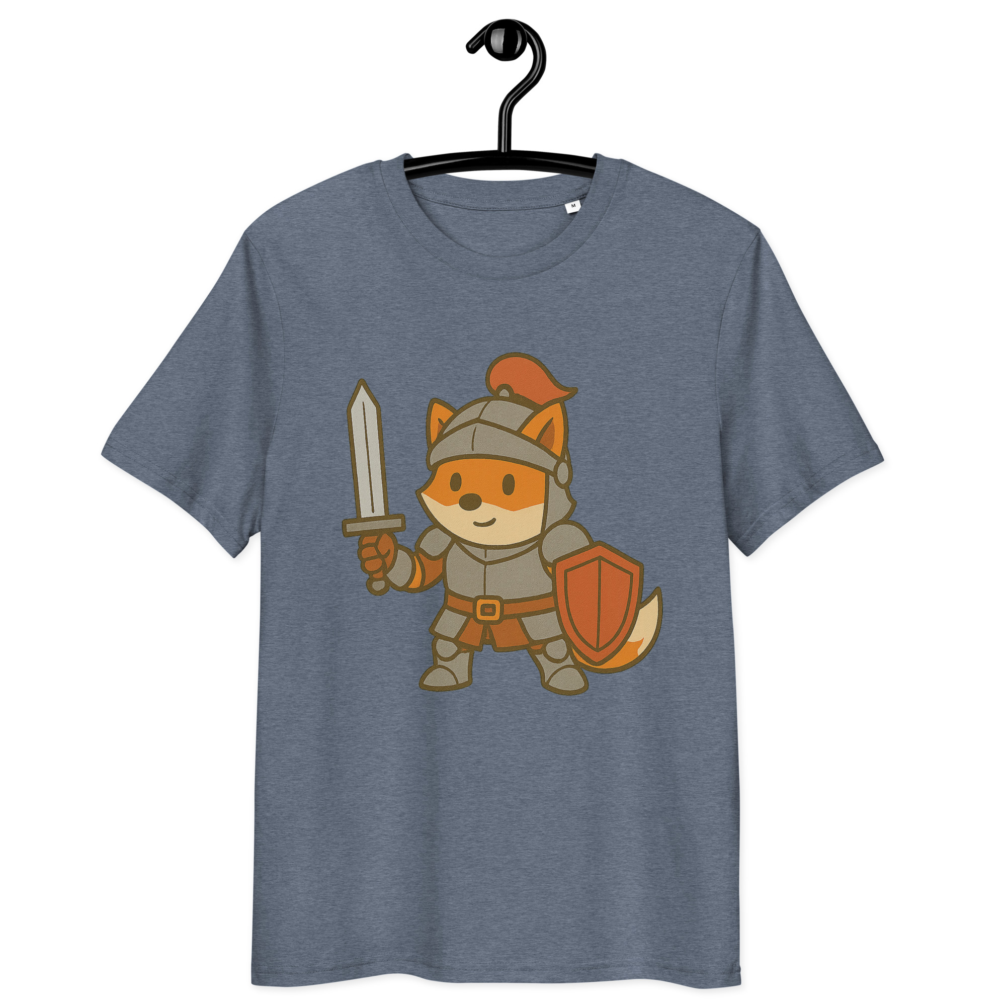 Fox Knight - DTF-Unisex-Bio-Baumwoll-T-Shirt – Bild 18