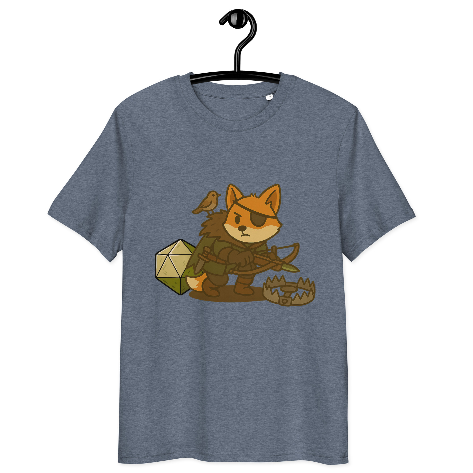 Dicefox Hunter - DTF-Unisex-Bio-Baumwoll-T-Shirt – Bild 18