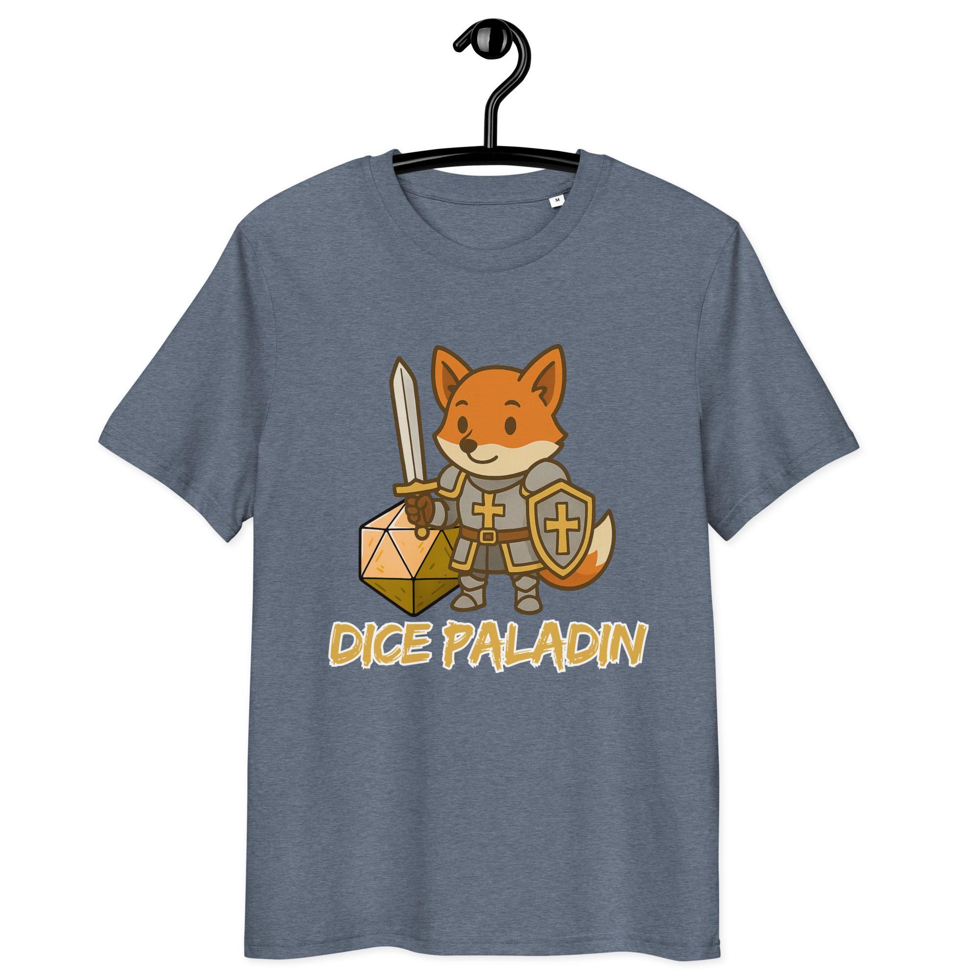 Dice Paladin - DTF-Unisex-Bio-Baumwoll-T-Shirt – Bild 18