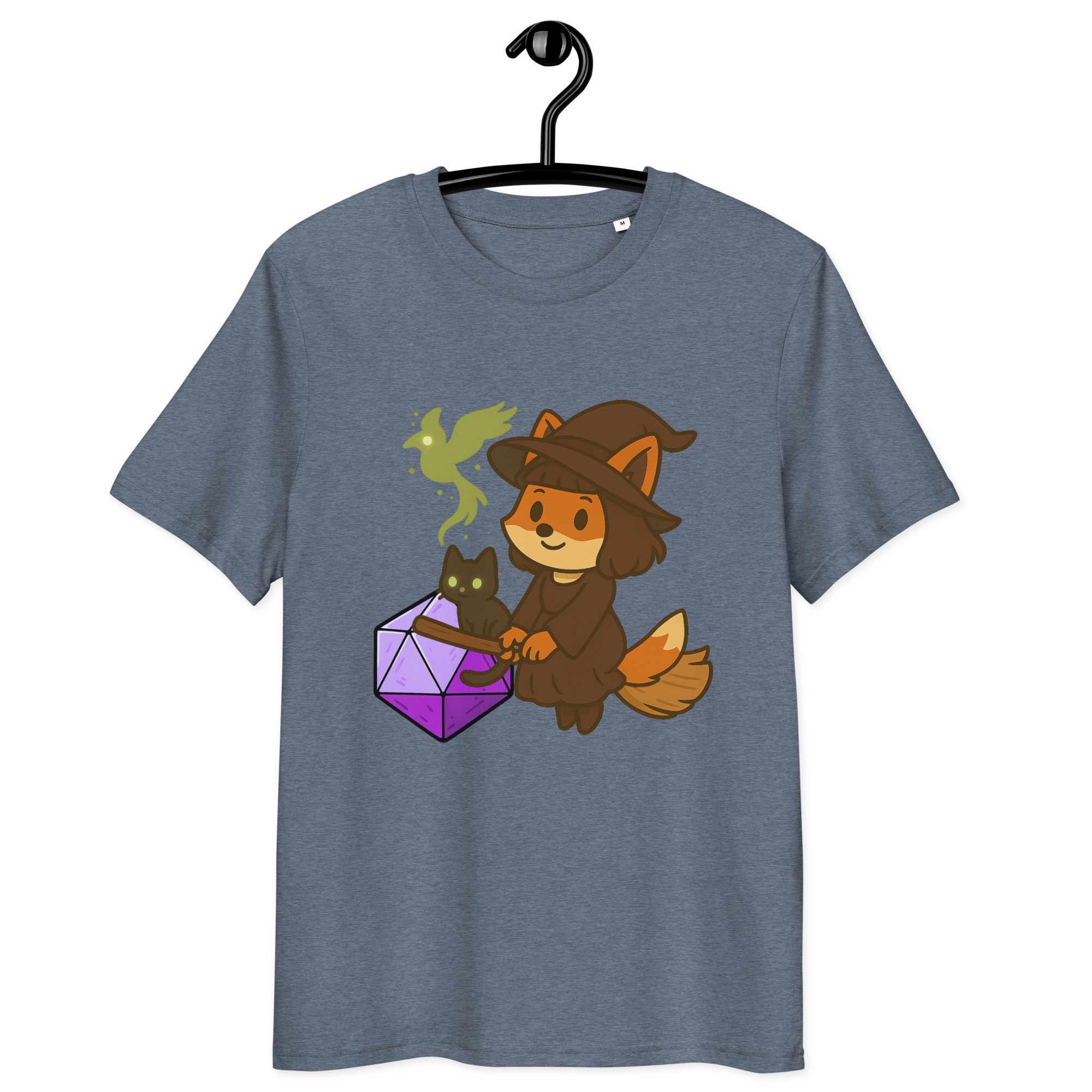Dicefox Witch - DTF-Unisex-Bio-Baumwoll-T-Shirt – Bild 18