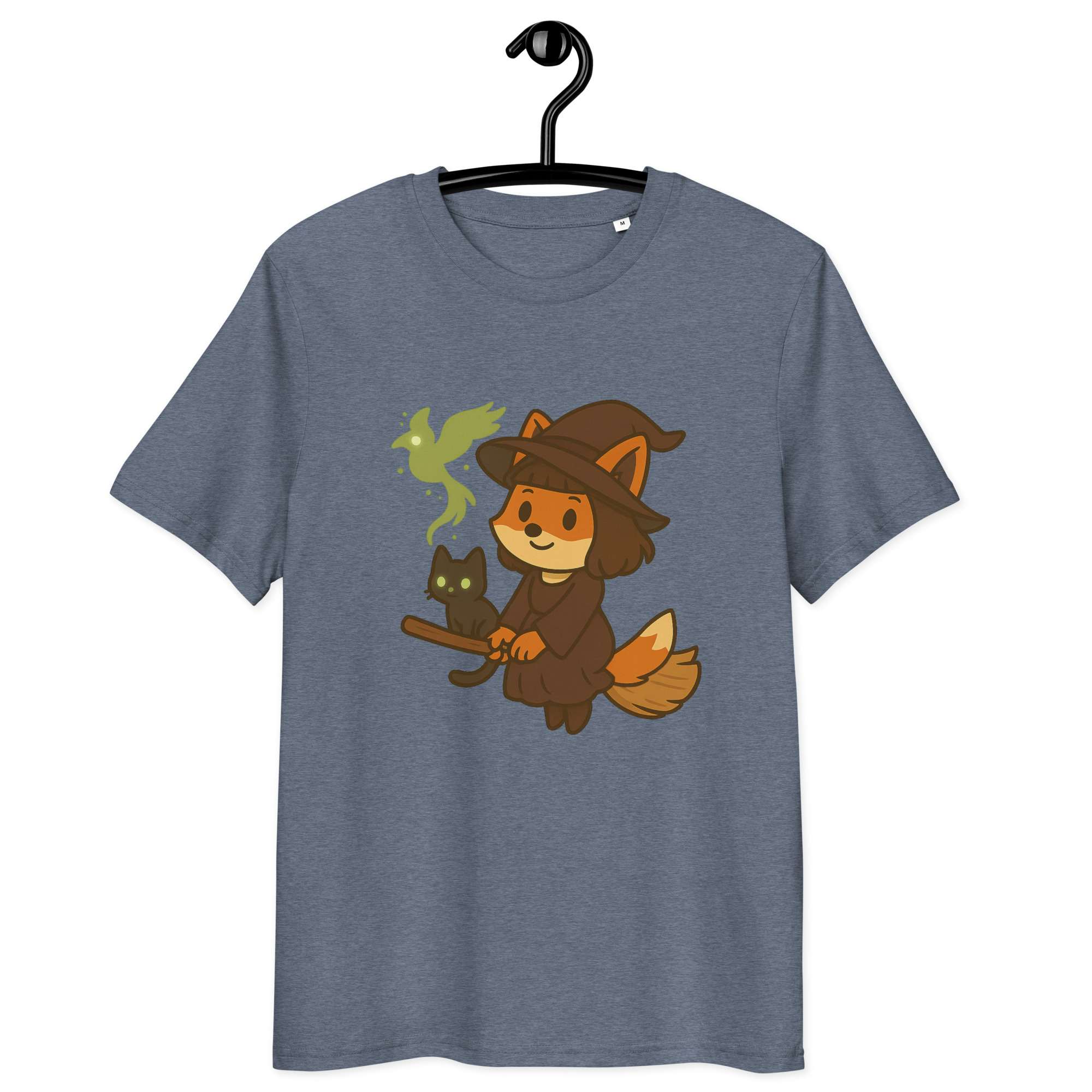 Fox Witch - DTF-Unisex-Bio-Baumwoll-T-Shirt – Bild 18