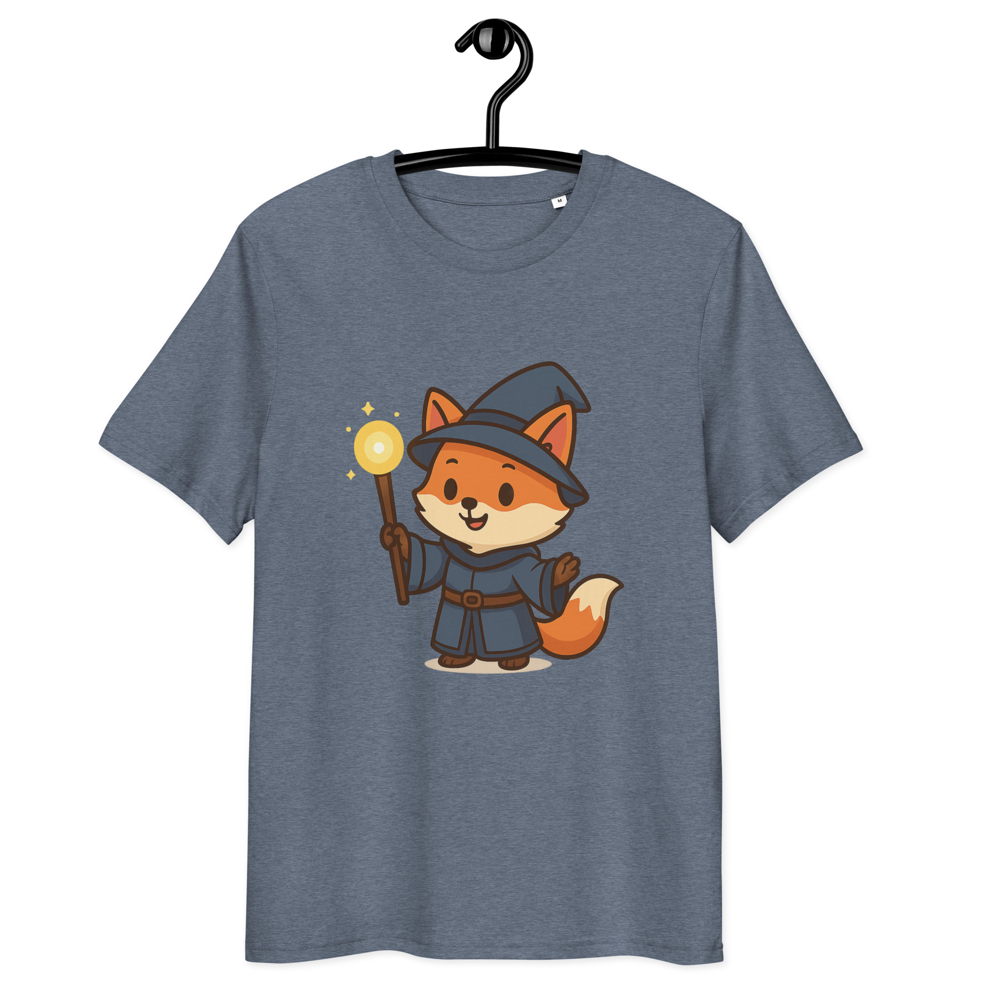 Fox Wizard - DTF-Unisex-Bio-Baumwoll-T-Shirt – Bild 17